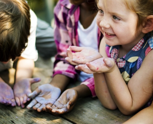 BACKWINKEL-Blog – Beitrag zum Thema Kreisspiele im Kindergarten
