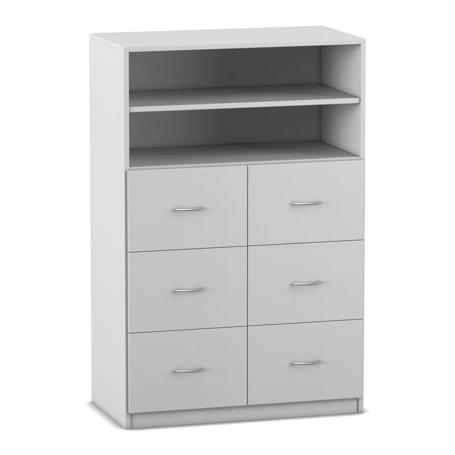 Schrank, Hängefacher, Schubladen, weiße Möbel, Standgerät