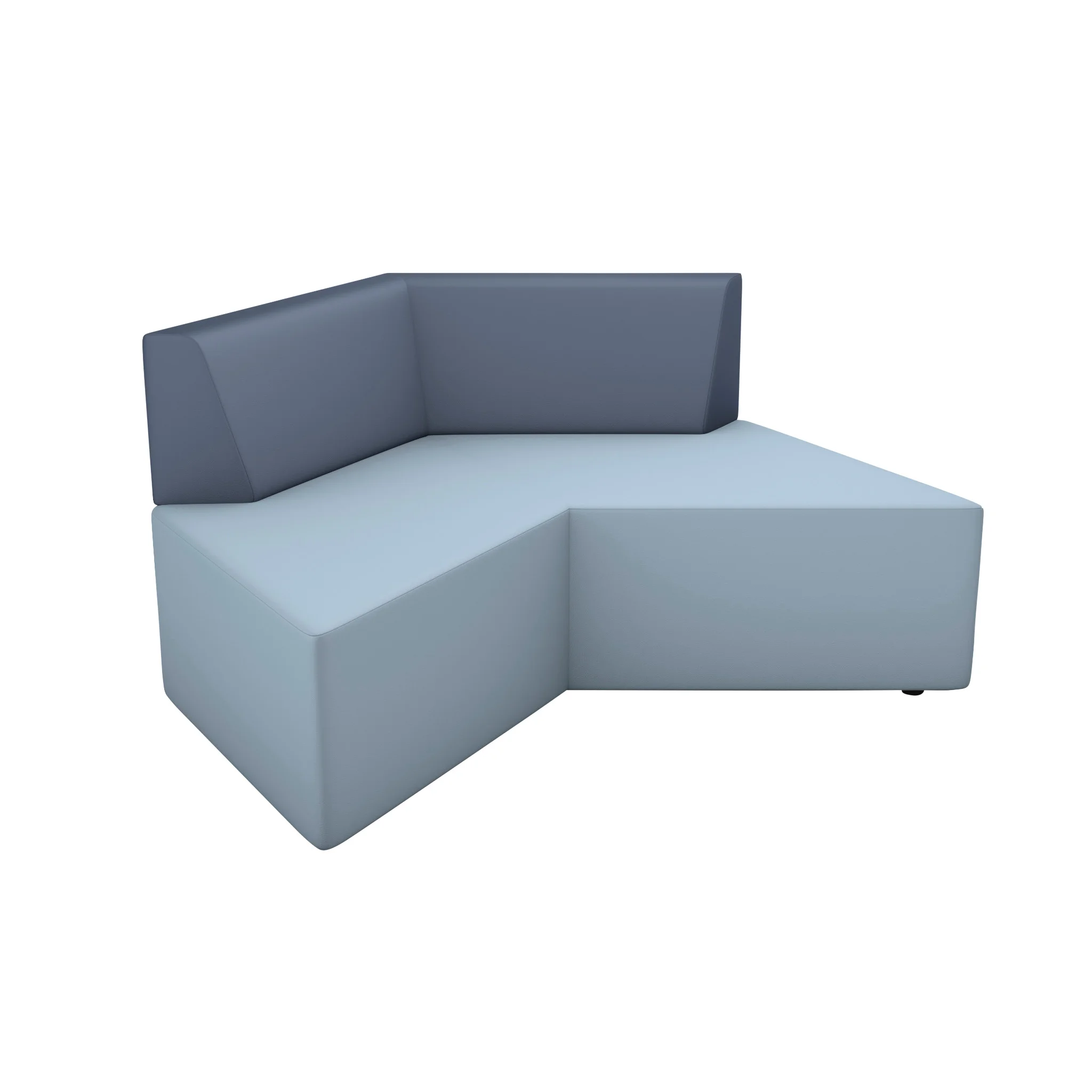 Ecksofa, Sitzgruppe, Polstermöbel, Blau, L-Form