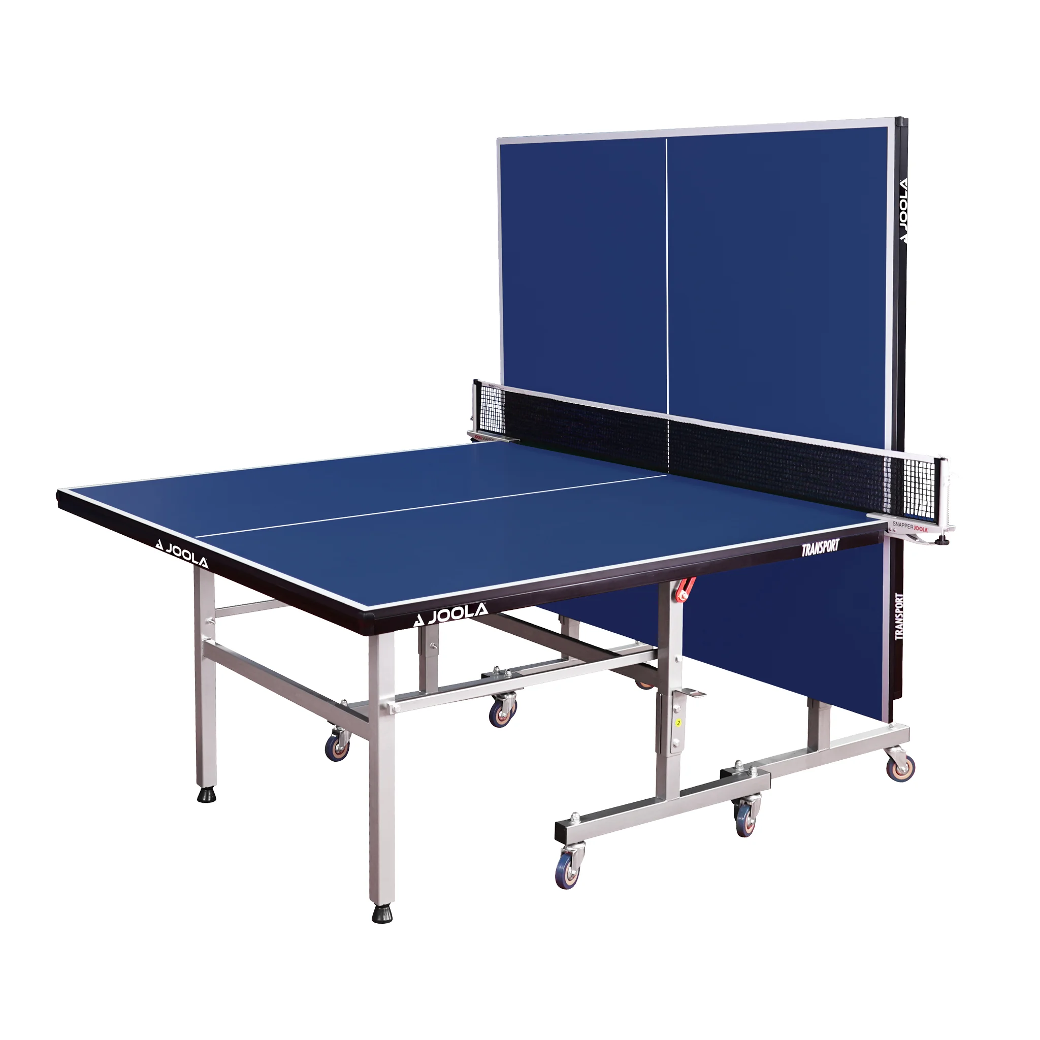 Tischtennis-Tisch, Tischplatte, Netzg?, Rahmen aus Metall, Rollf?