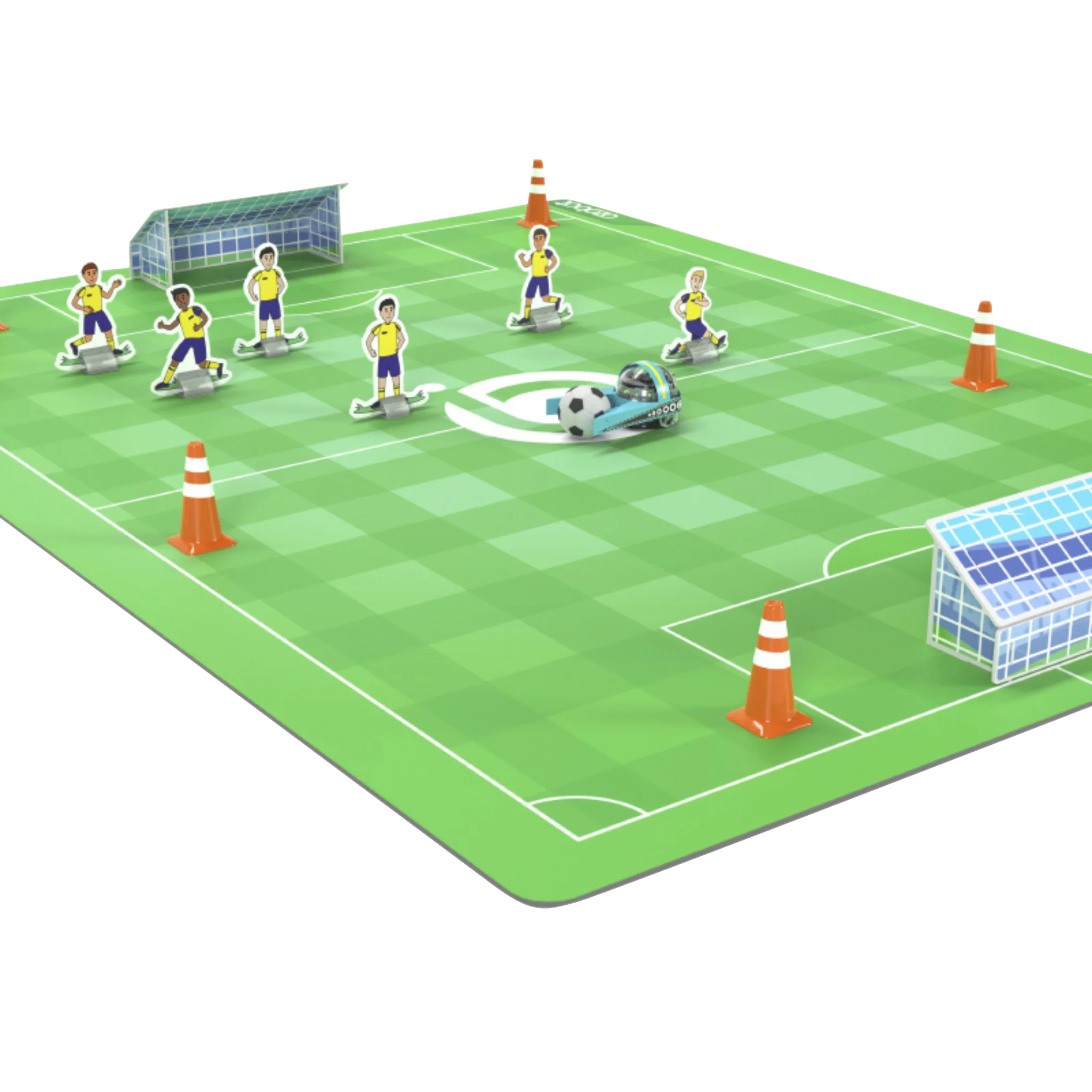 Ozobot Challenge-Matte Fußball
