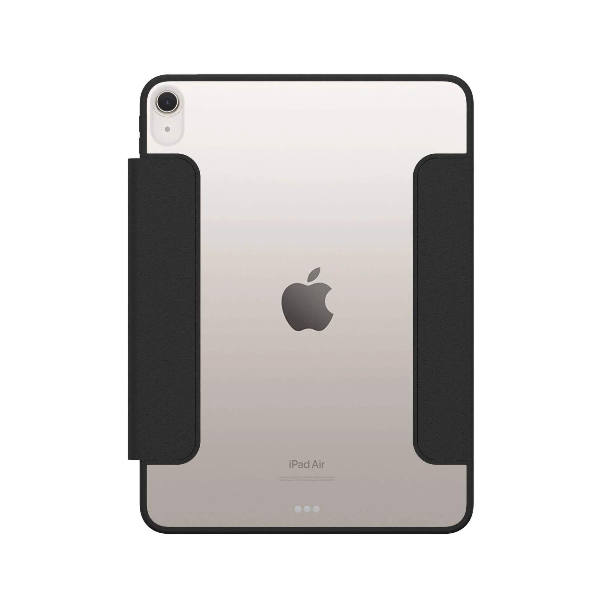 Tablet-Hülle, iPad Air, Schutzhülle, schwarz Akzente, Doppelplatte