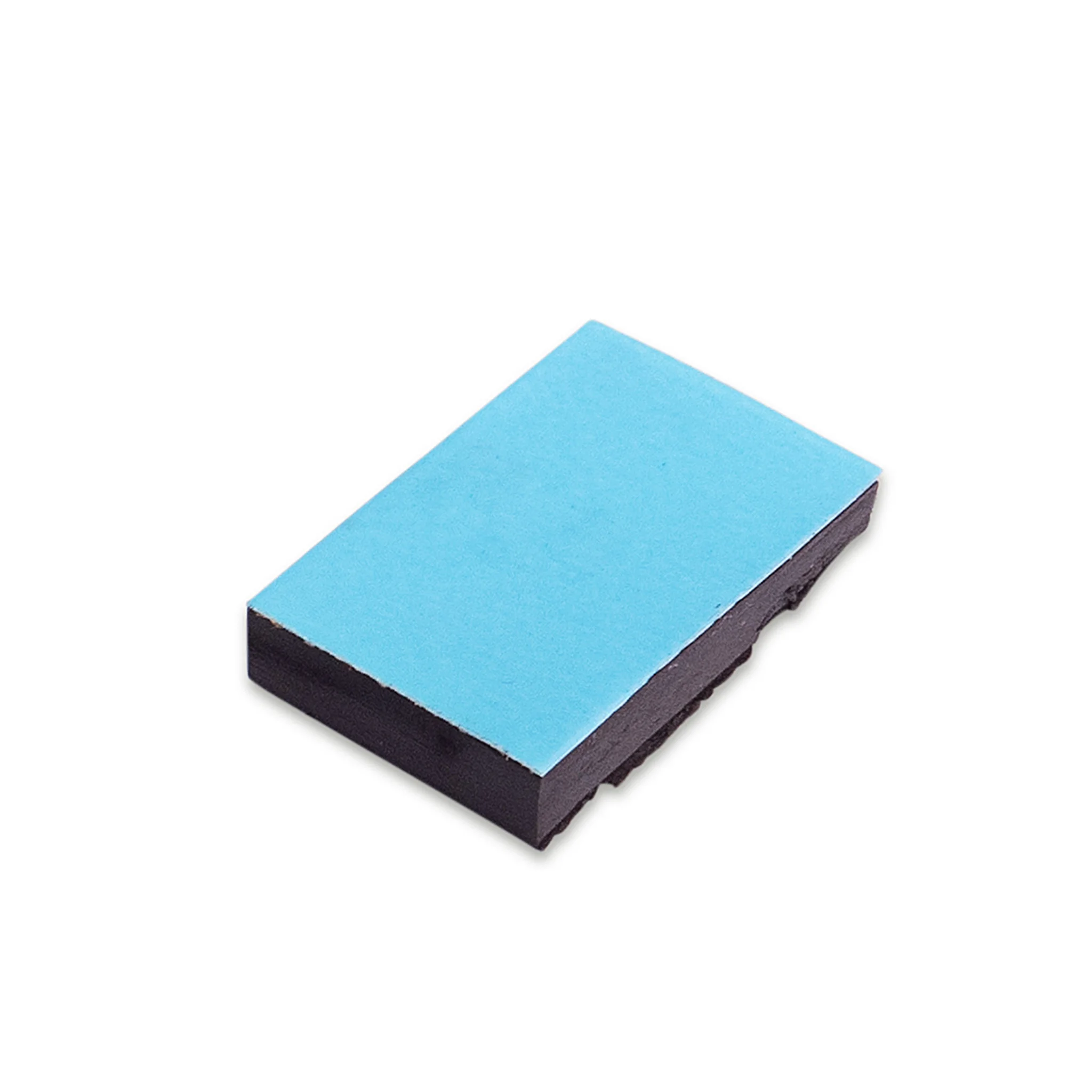 Schleifblock, Schleifpapier, Klarer Farbblock, Blau, Schleifstein