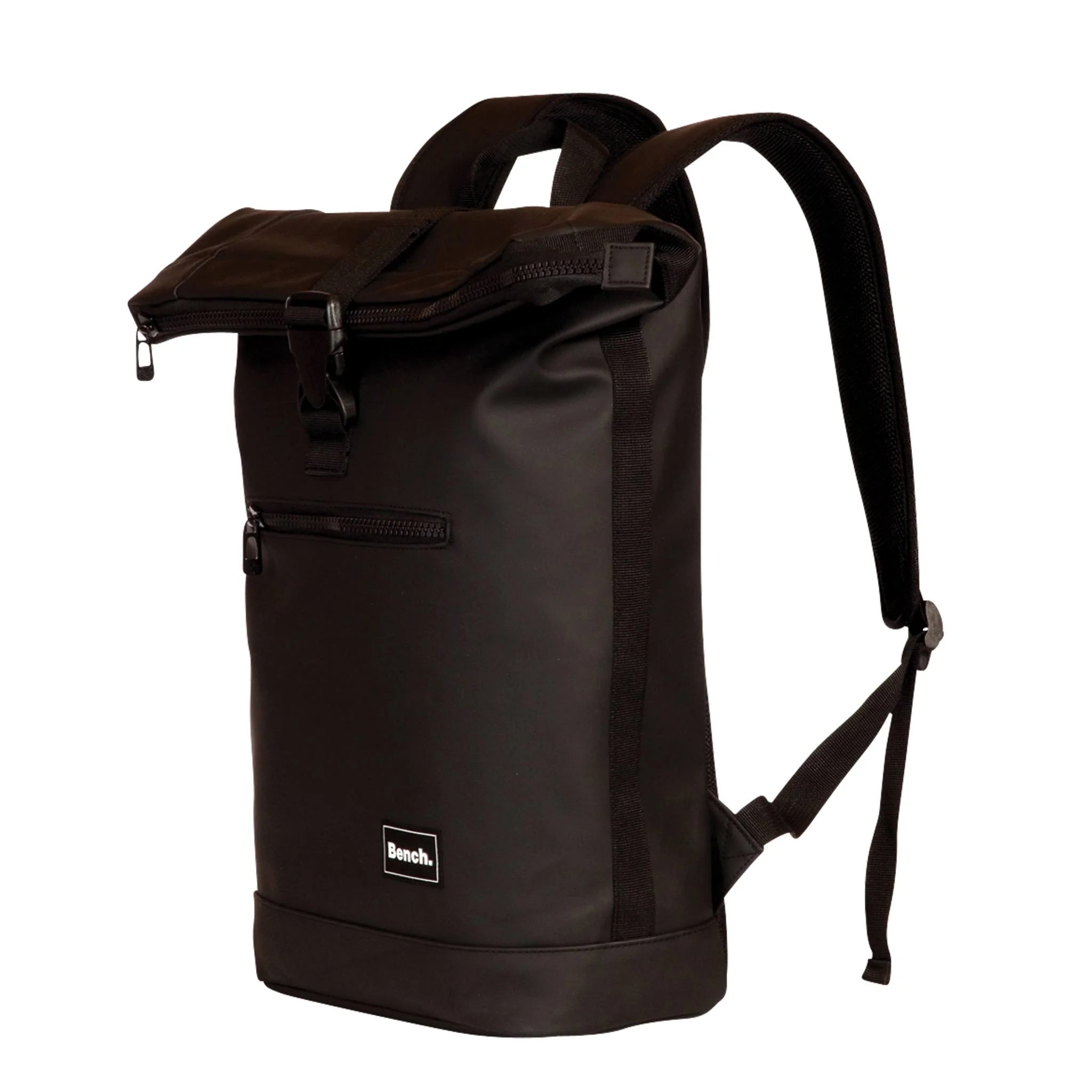 Rucksack, Leder?, Schwarz, Rucksack, Kompakt