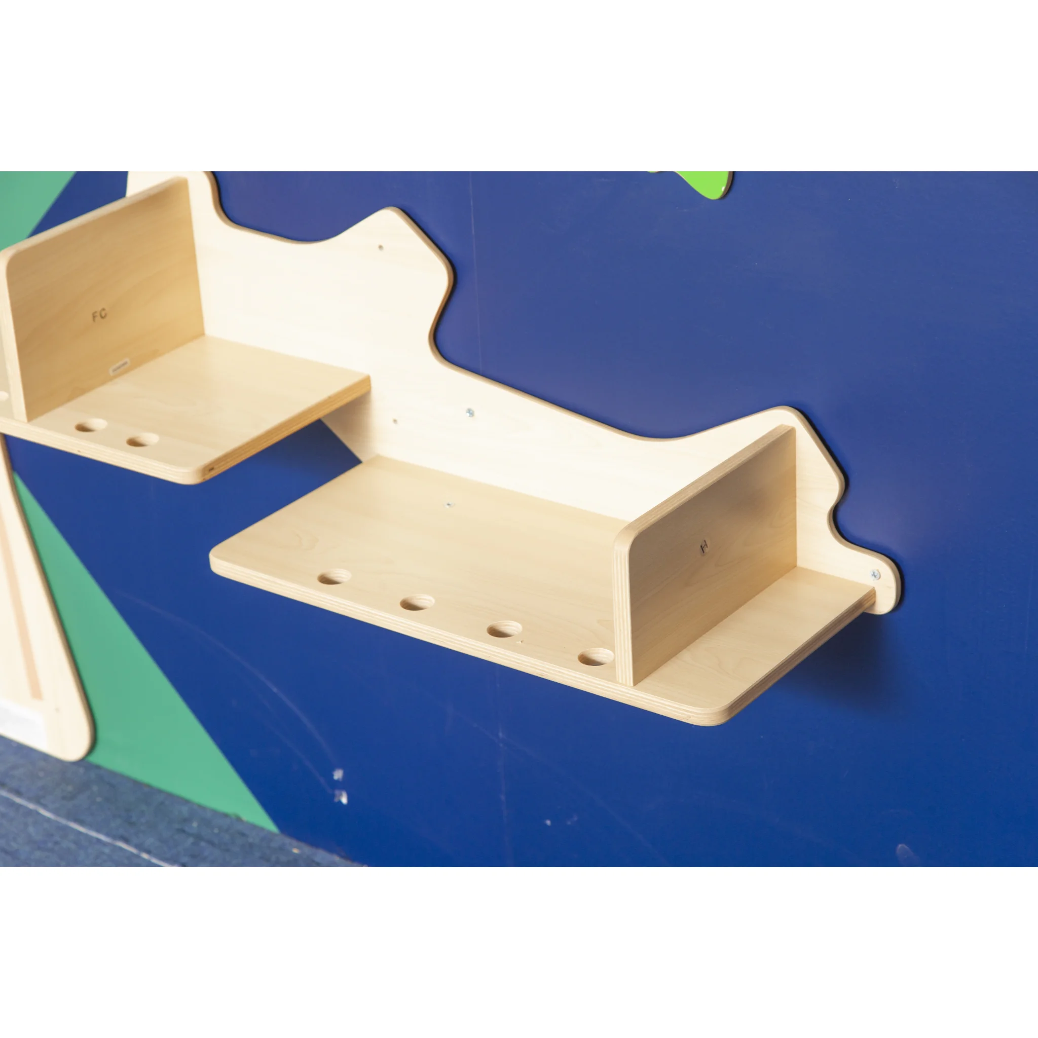 Holzregal, Wandhalterung, Kinderzimmer, Holzboard, Regalstufe