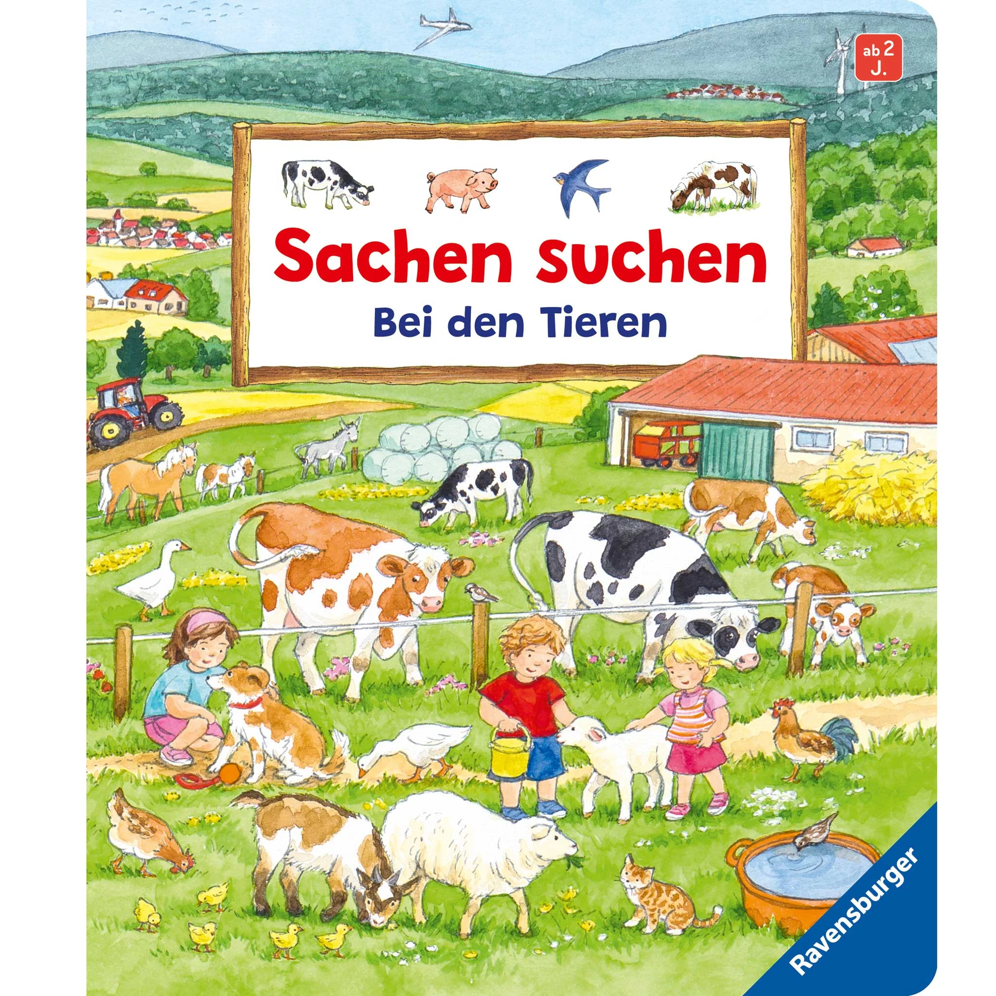 Landwirtschaft, Tiere, Kuh, Hunde, Kinder
