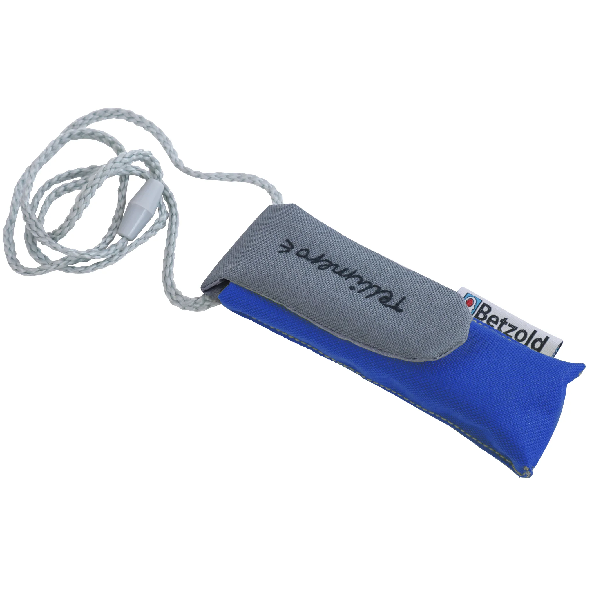 brille, laufschlauch, schwimmhülle, kordel, blue-gray
