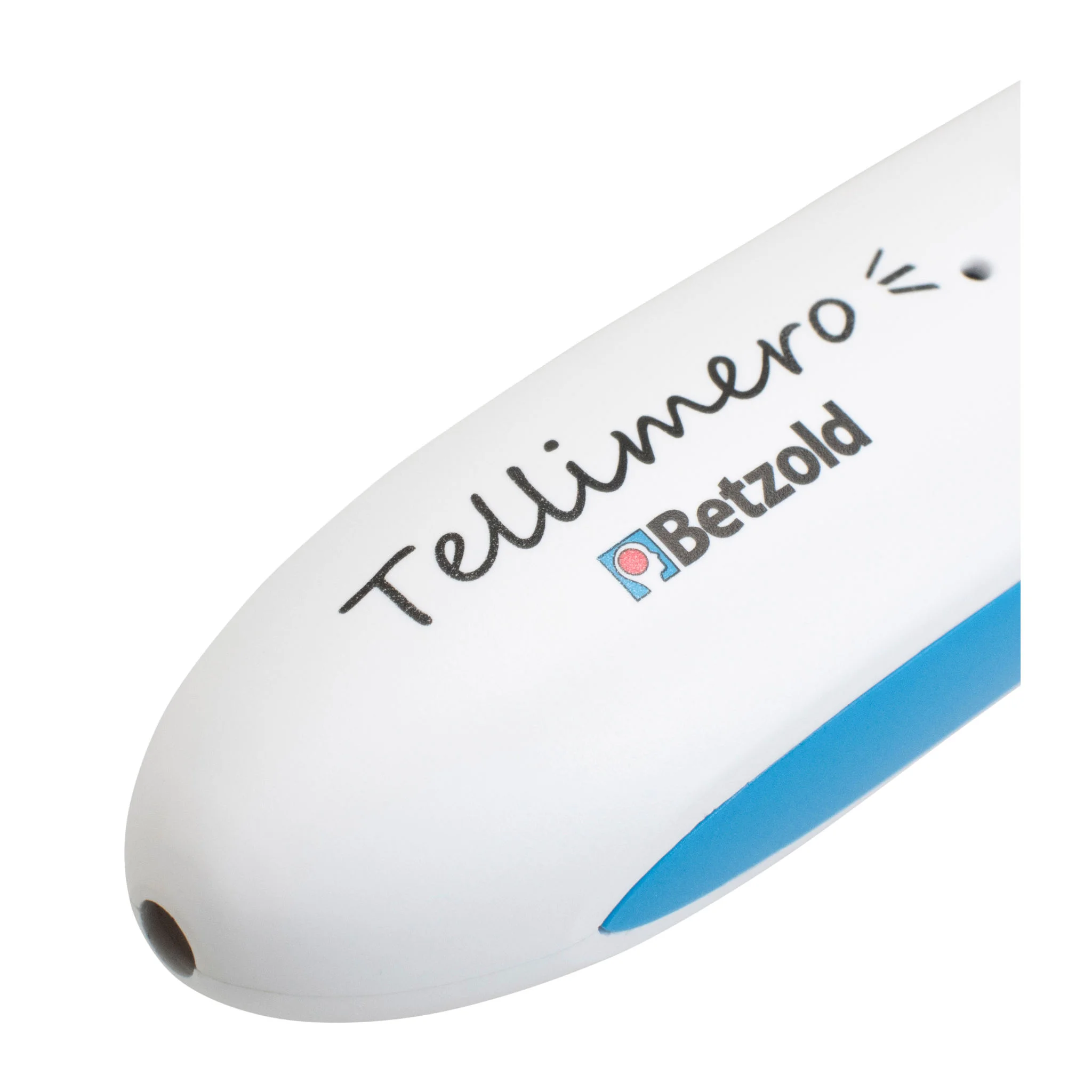 Thermometer, Digital, Oral thermometer, White, Blue accent