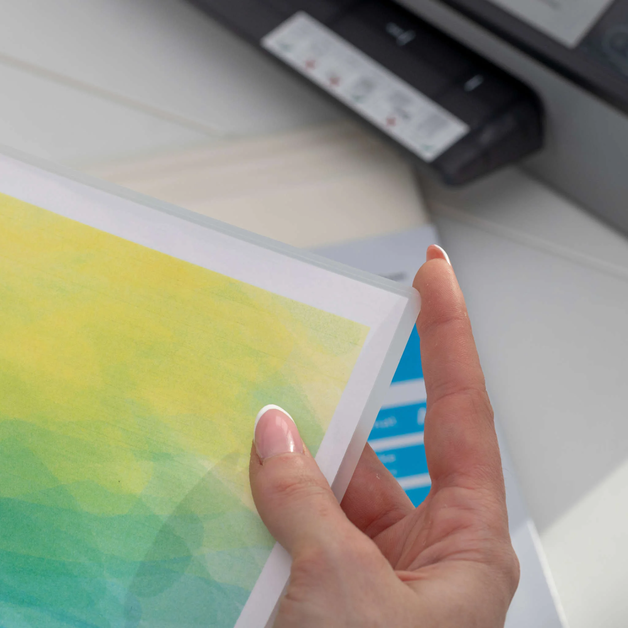 Fotosbuch, Kartenlage, Papier, Kunstdruck, Farbfahrt
