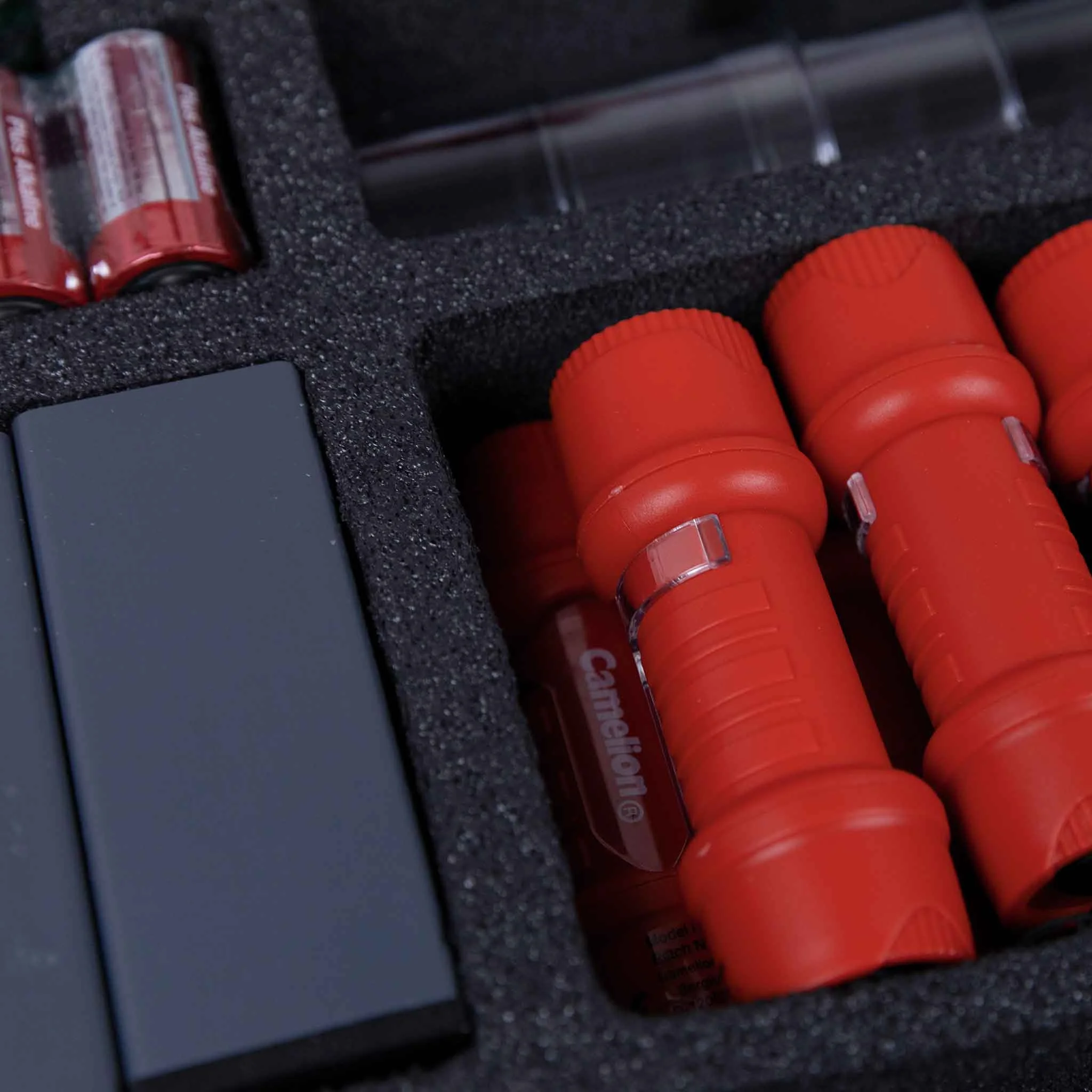rot verwendet, versucht, tasche, tester, instrument