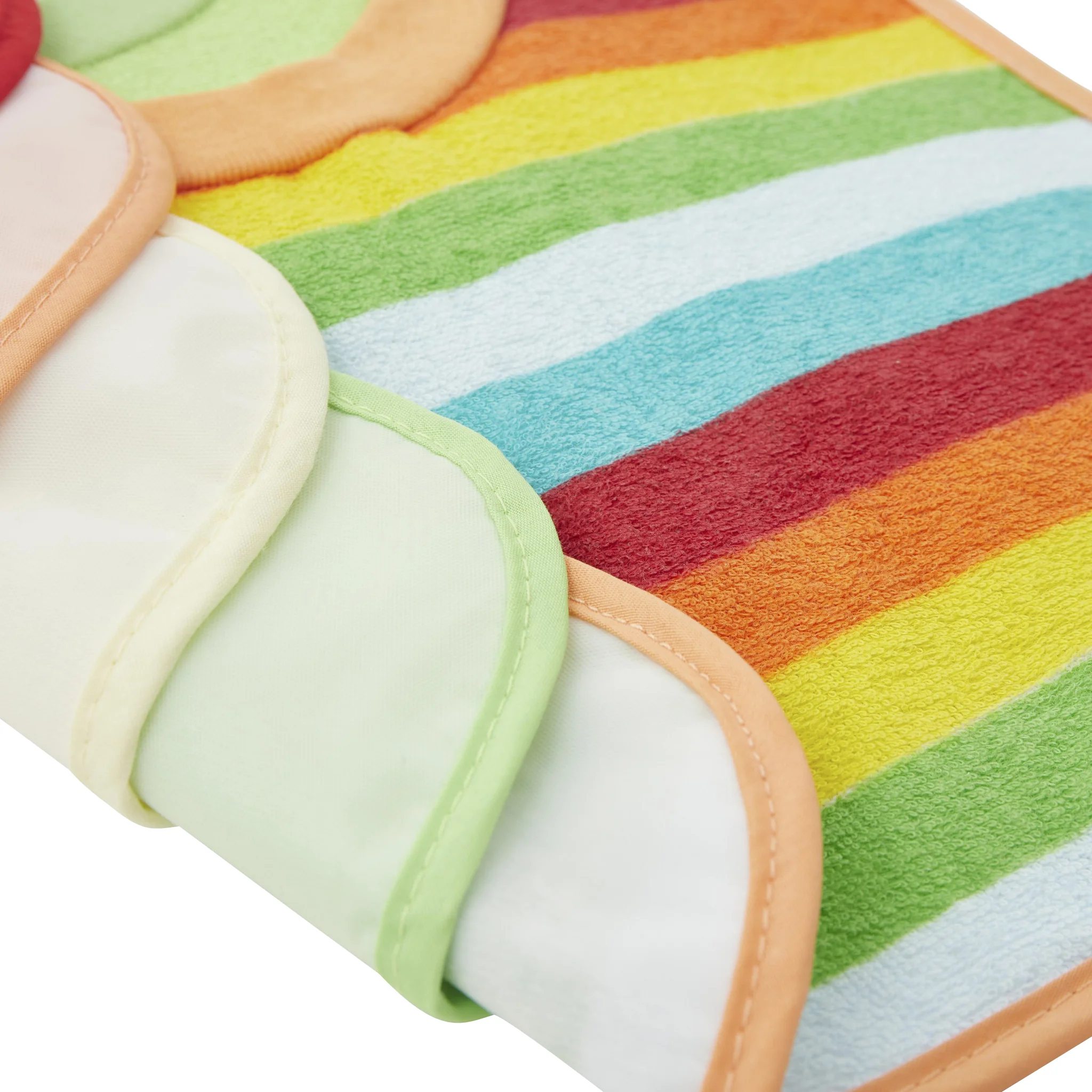 Handtuch, gestreift, bunt, Baby, weiche Stoff