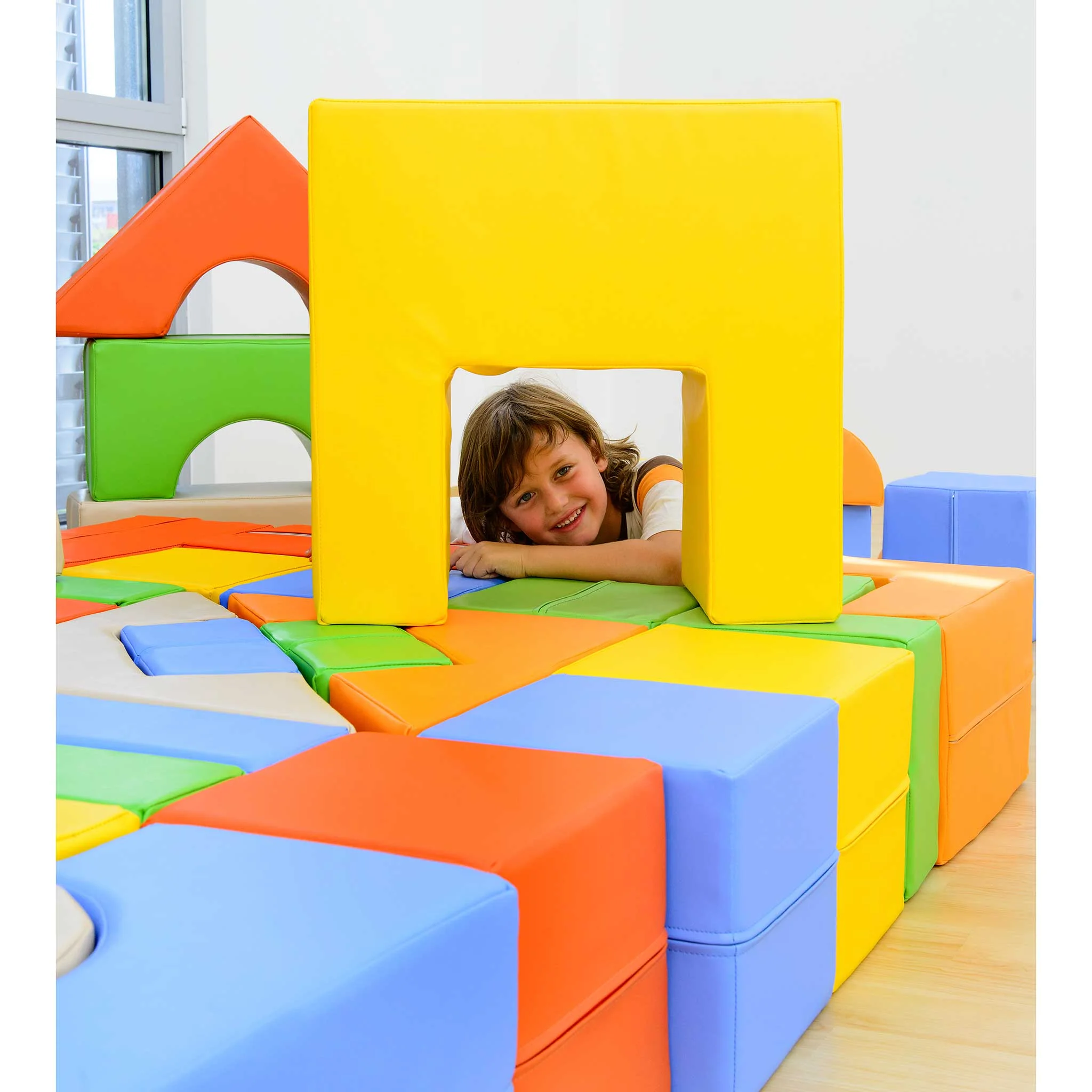 kinderspielmatte, bausteine, softplay, farbig, aktionsspielzeug