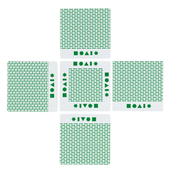 card, pattern, green, geometric, grid