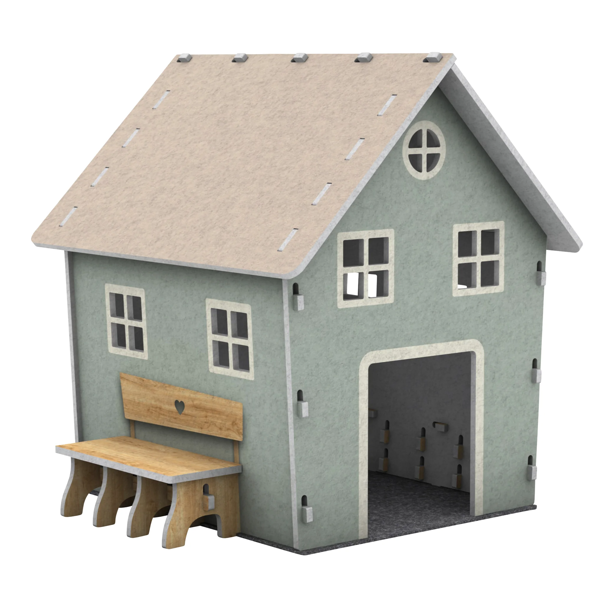 model, haus, spielzeug, scheune, werkstatt