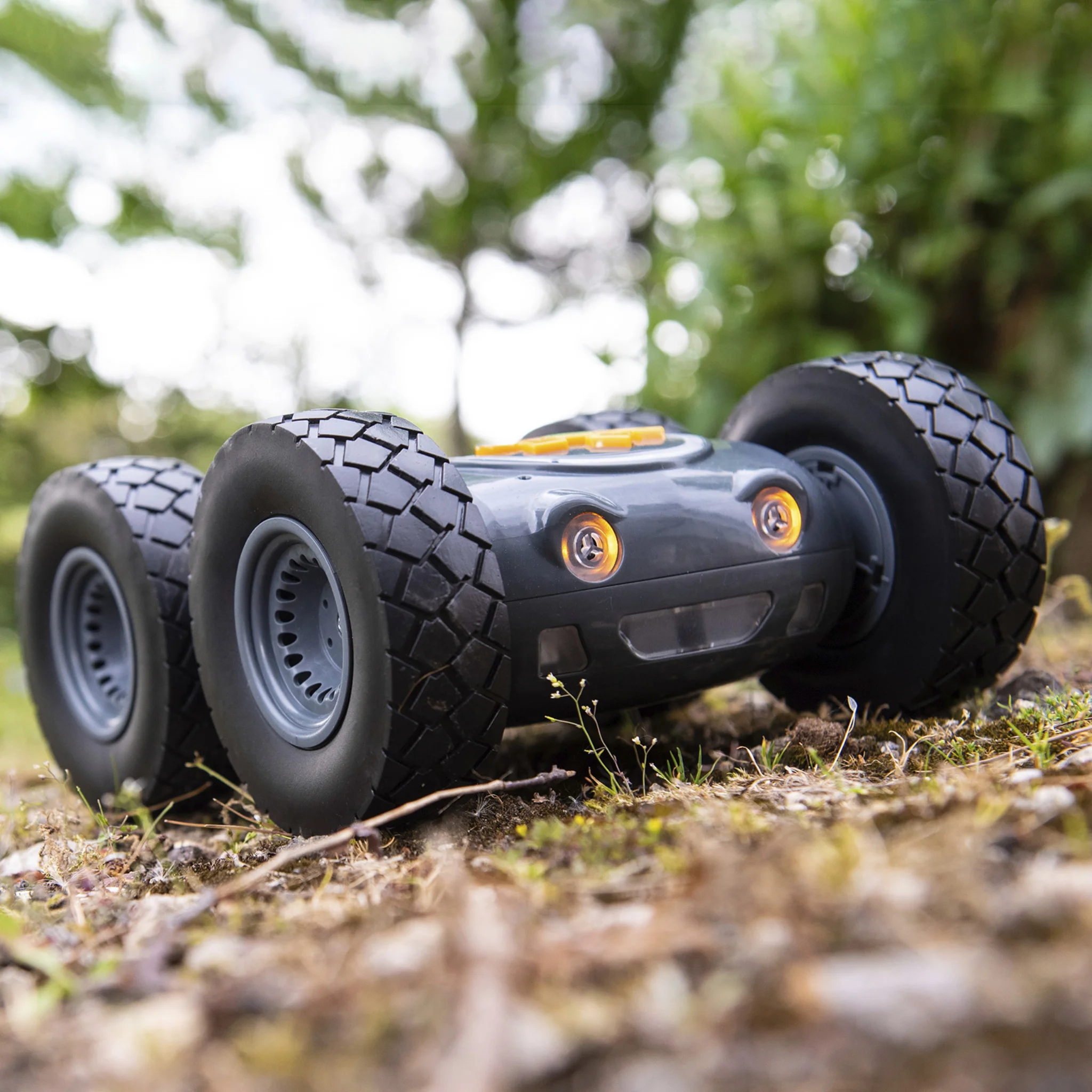 Roboter, Geländewagen, LED-Lichter, große Reifen, Spielzeug-Buggy