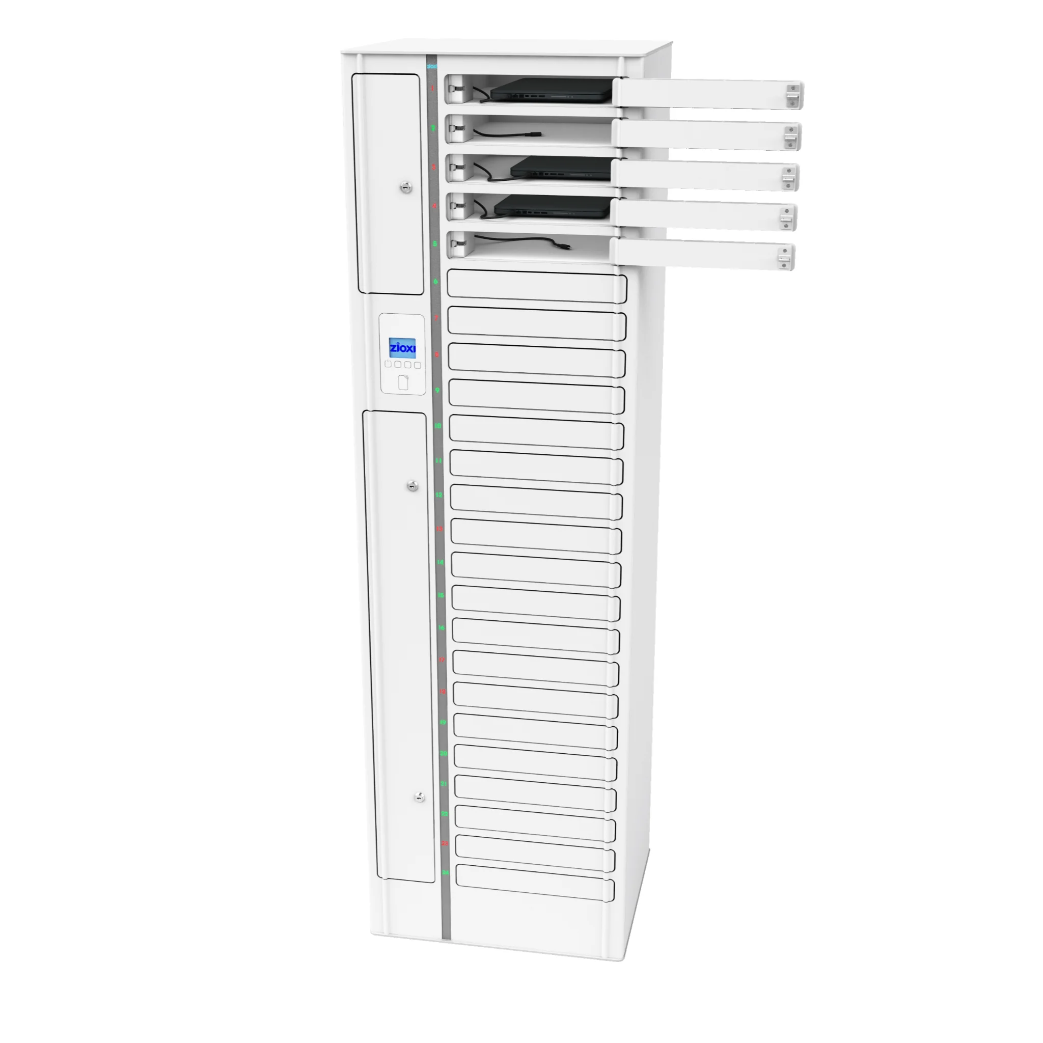 Serverrack, Speichergerät, Rack-Schrank, Schlitzfächer, Elektronik-Rack