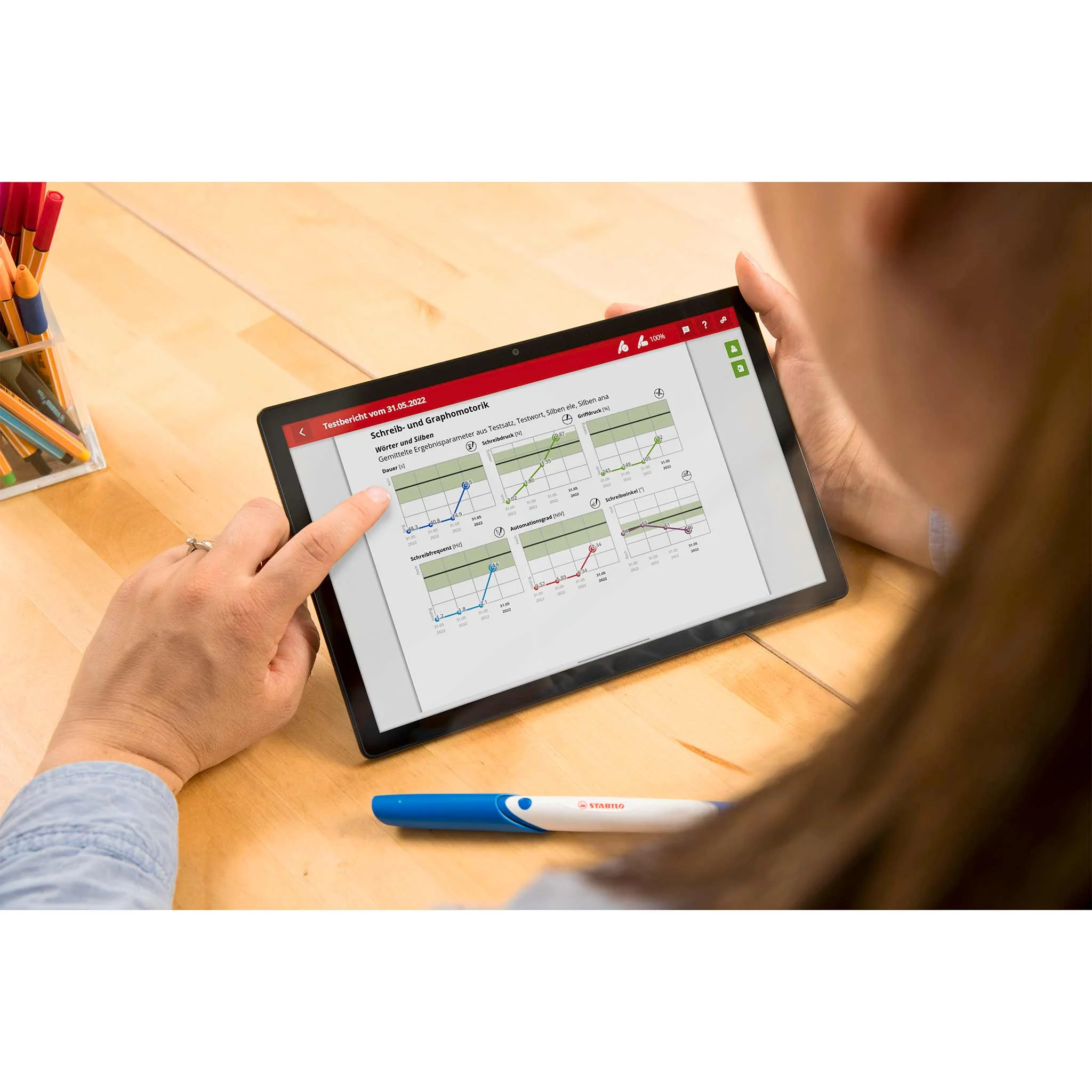 tablet, Touchscreen, Diagramm, Stift, Tablet