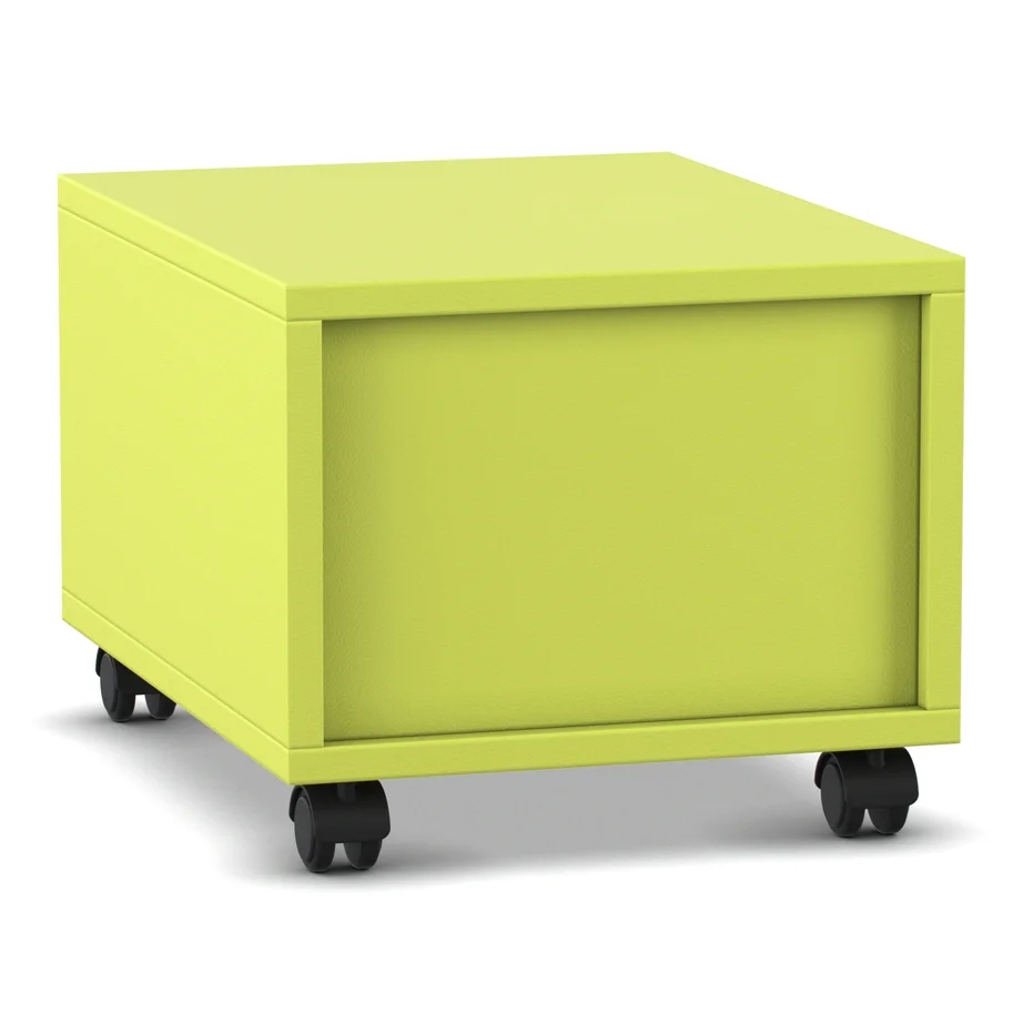 Kastenwagen, Rollcontainer, Mobilwagen, Gelb, Wagen