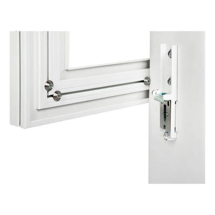 Scharnier, Türscharnier, Klapparm, Profilrahmen, Metallbeschlag