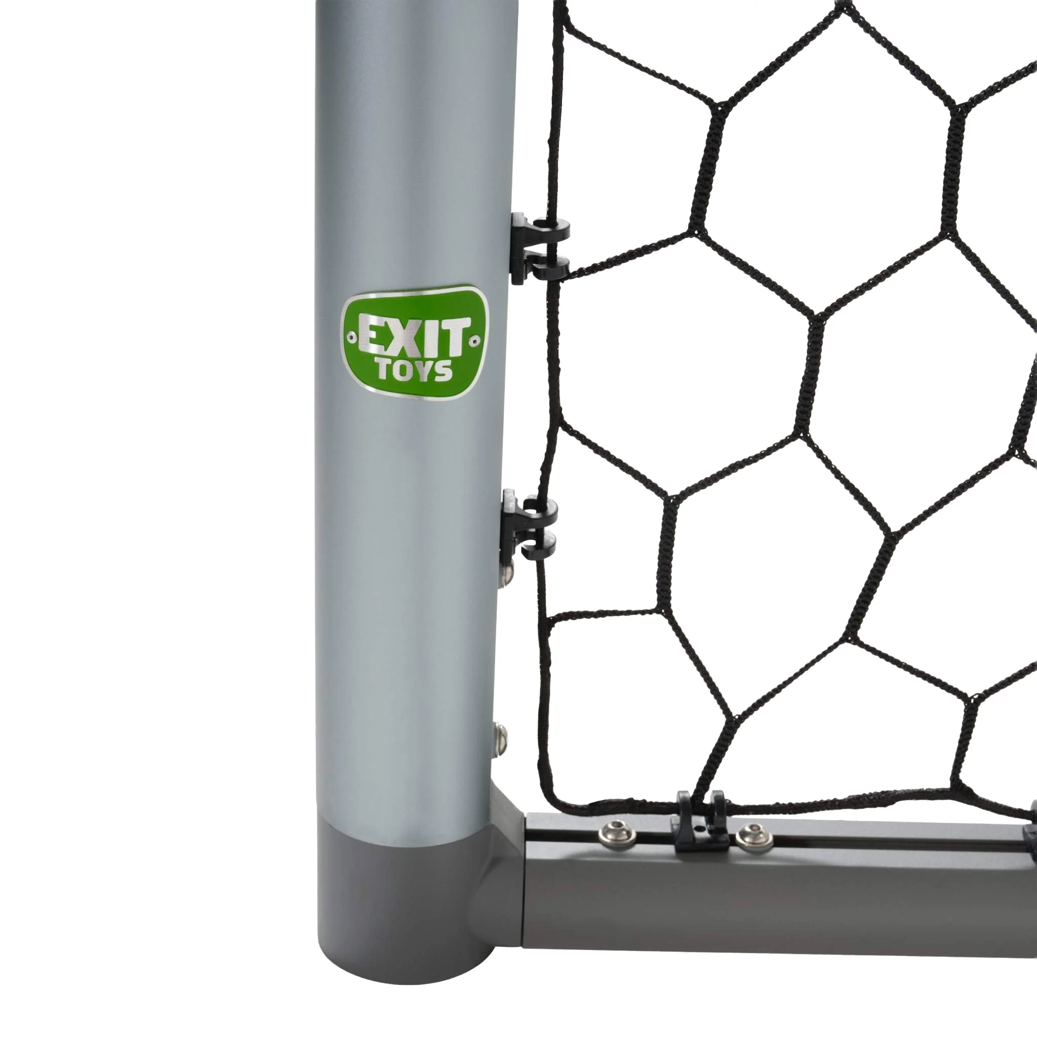 Torso, Netz, Fußballtor, Stabiler Rahmen, Grünes Logo