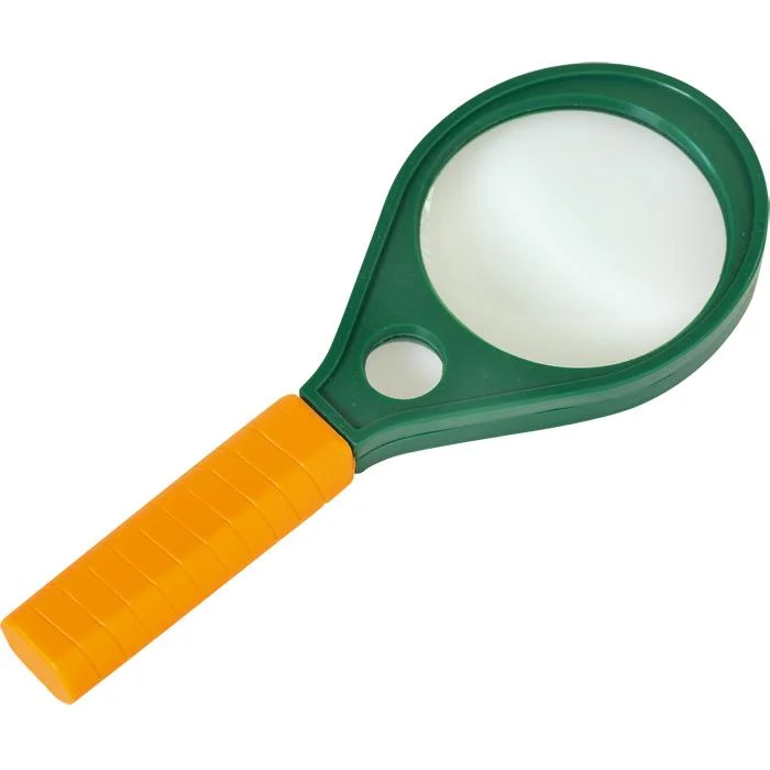 Lupe, Vergrößerungsglas, Spielzeuglupe, Kinderlupe, Praxistransparent