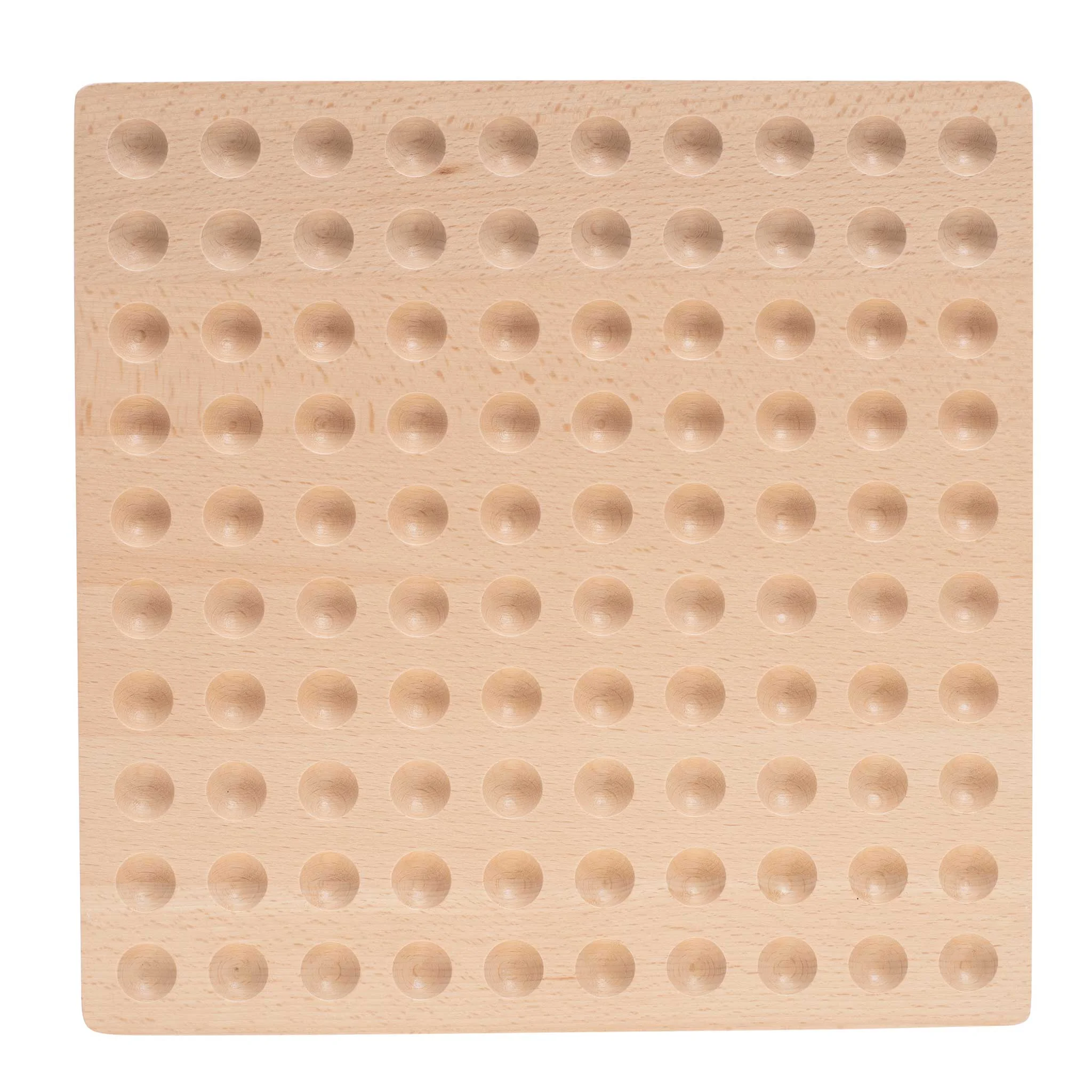 Holzplatte, Punkteplatte, Holzboard, Löcher/Erhebungen, Spiel-/Puzzlesplatte
