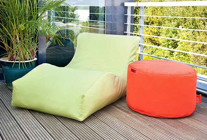 Sitzsack, Auflage, Sessel, Outdoor, Kissenbezug