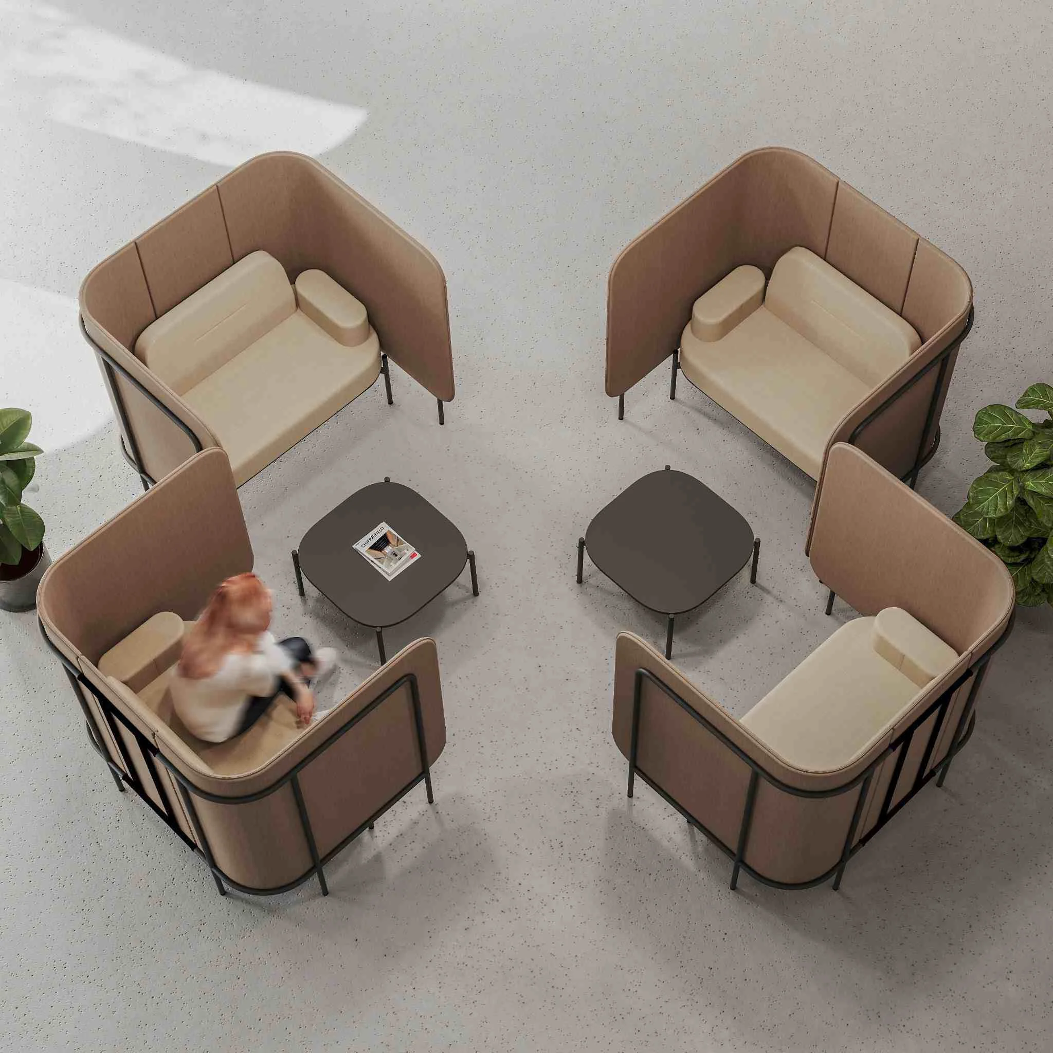 Lounge-Sitzgruppe, Sofa-Sektion, Kff?