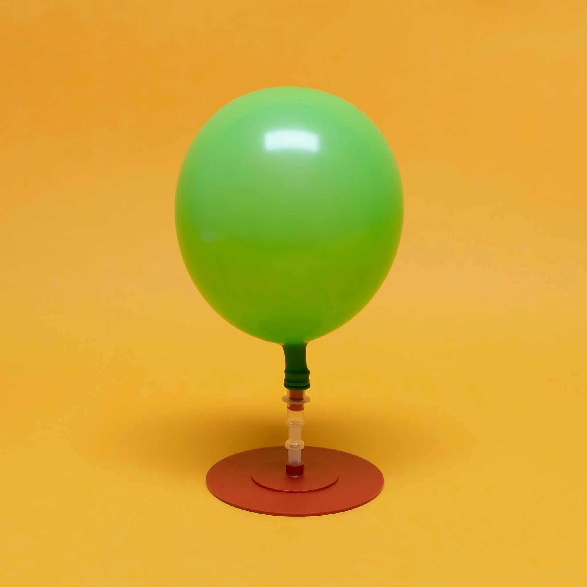 balloon, grüner Ballon, Ballon-Skulptur, Display-Stativ, Dekorationsballon