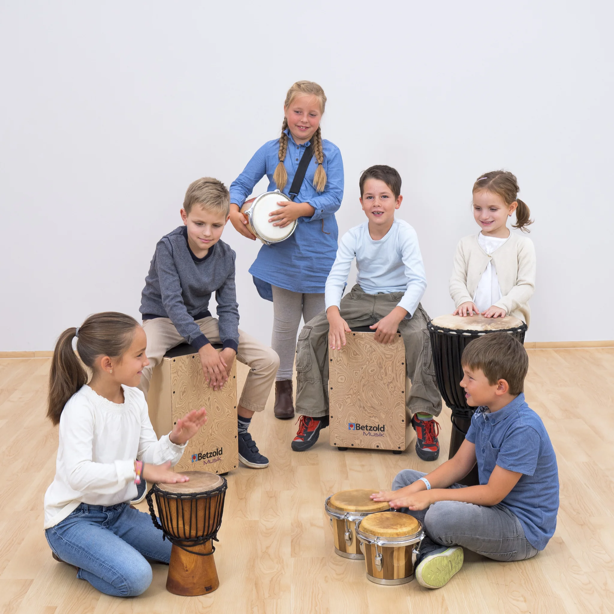 Kindermusikinstrumente, Percussion, Trommeln, Bongo, Trommelformen