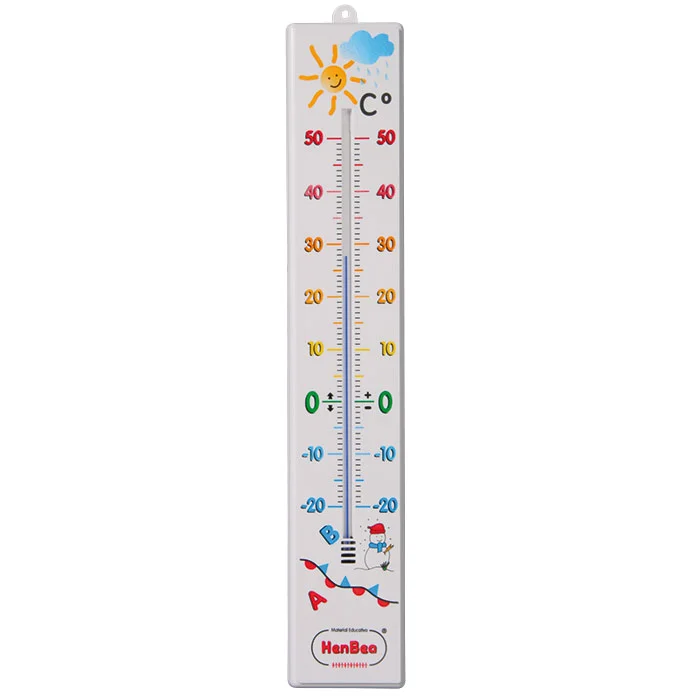 Thermometer, Outdoor thermometer, Liquid-filled, Celsius scale, Kinderthermometer