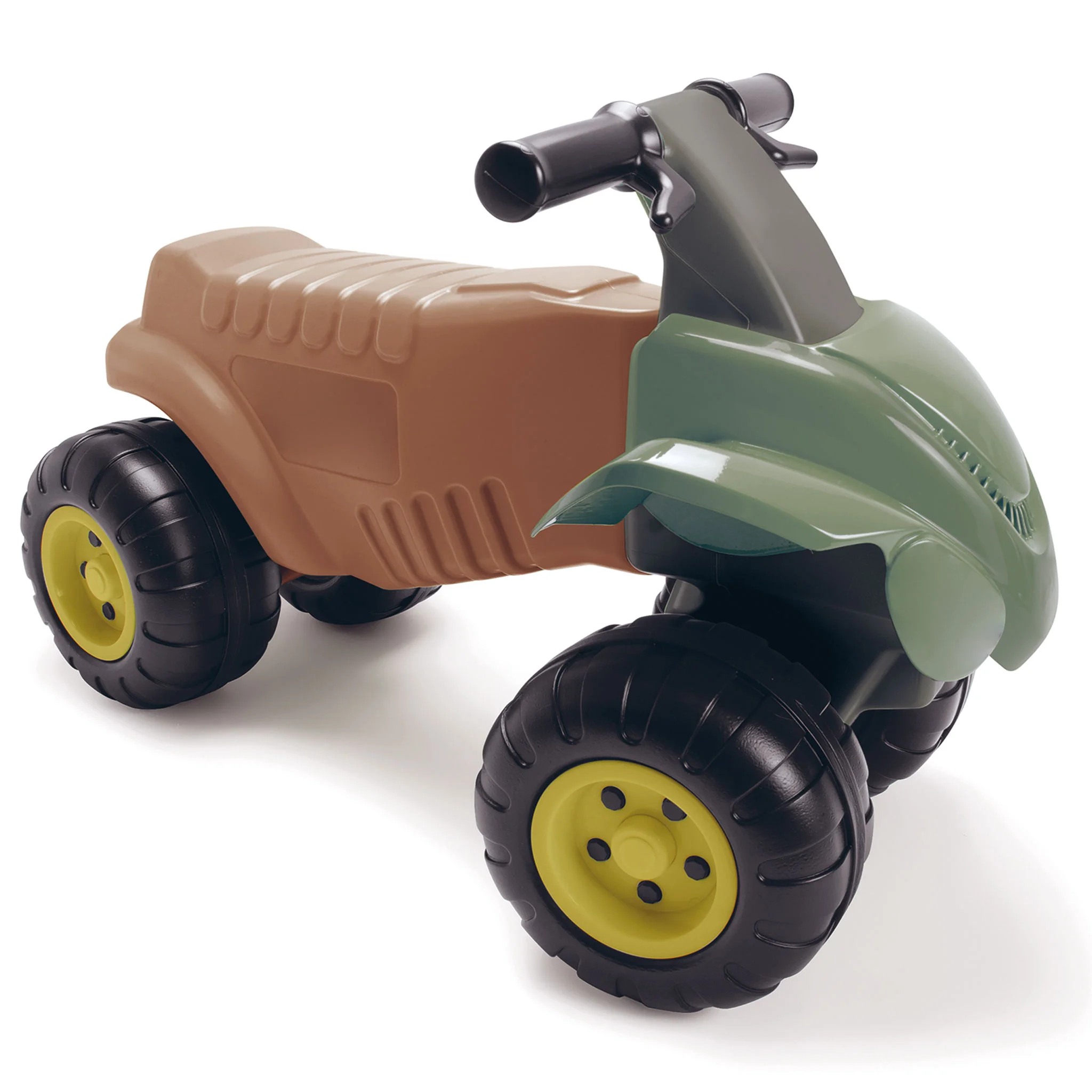 Spielzeug, Quad, Motorfahrt, Gummireifen, Grünbraun