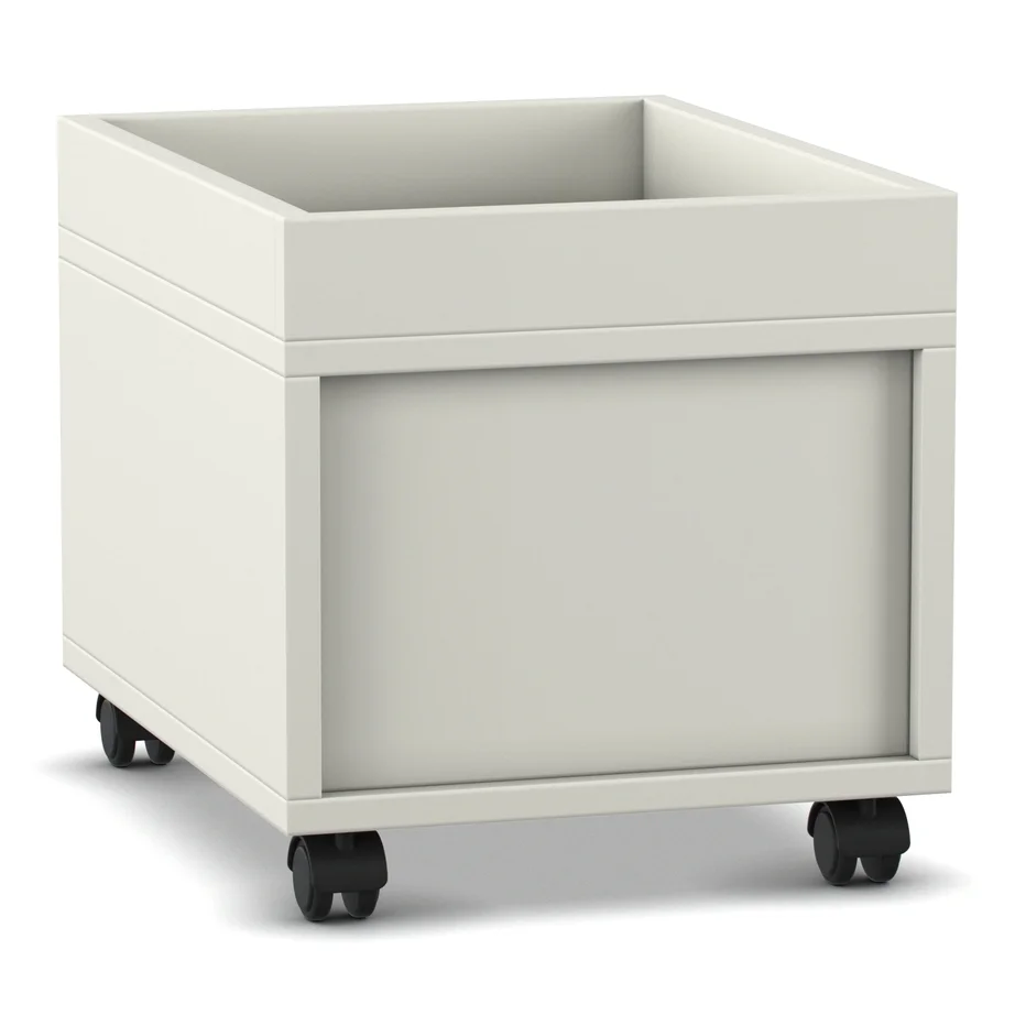 Rollcontainer, Schublade, Mobiler Schrank, Rollenbasis, Korpus aus Metall