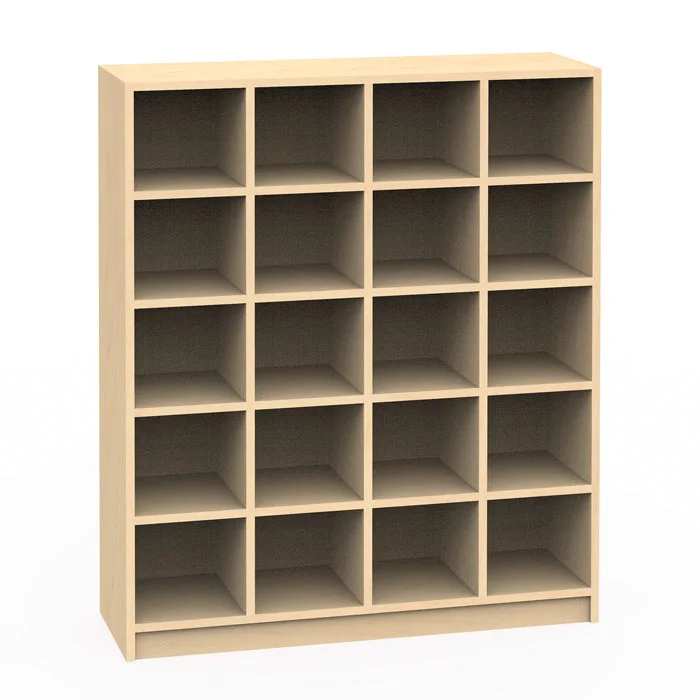 Flexeo® Garderoben-Fachregal Armadio, Breite: 107,5 cm, Buche hell