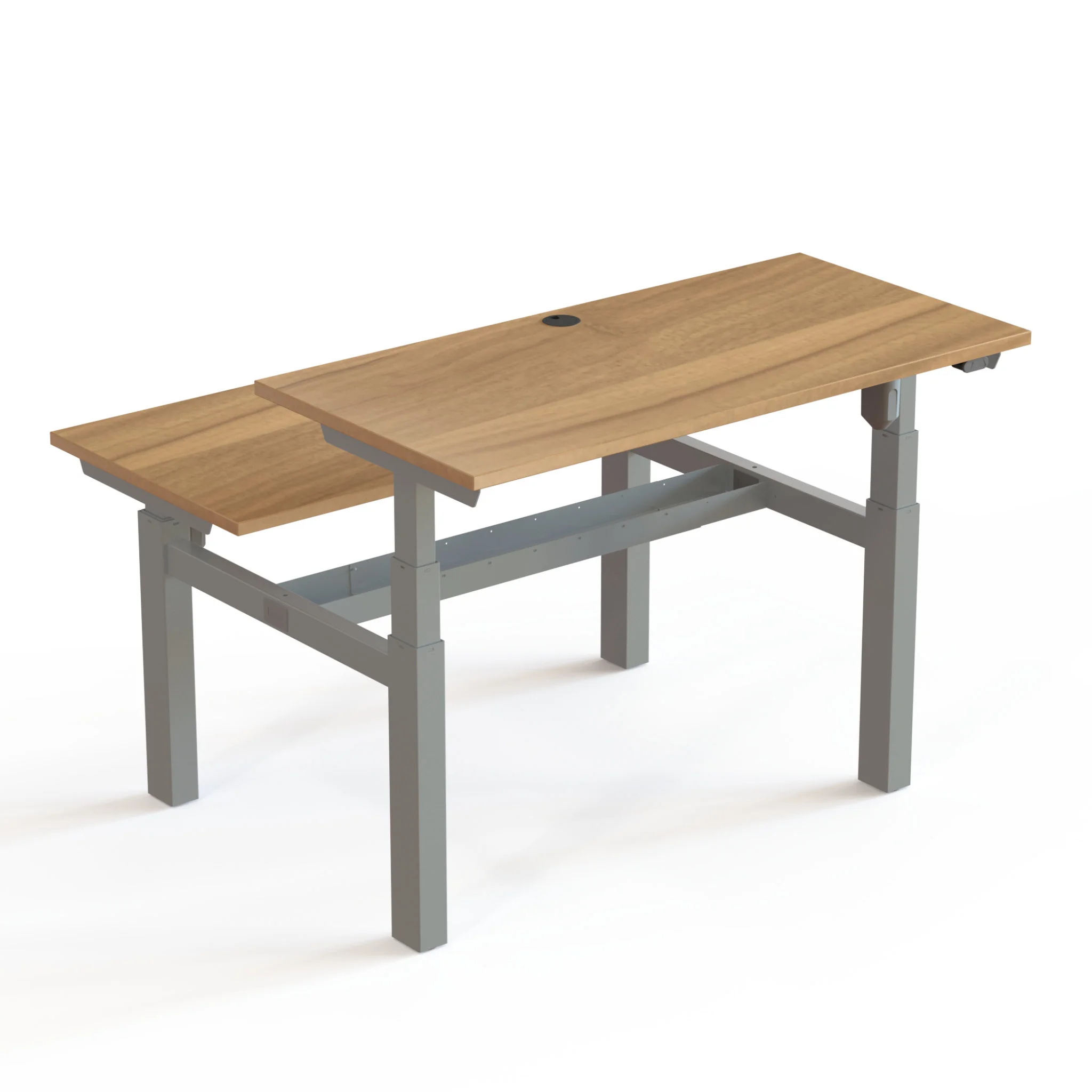 Werkbank, Tisch, Holzplatte, Metallgestell, Klemmbar