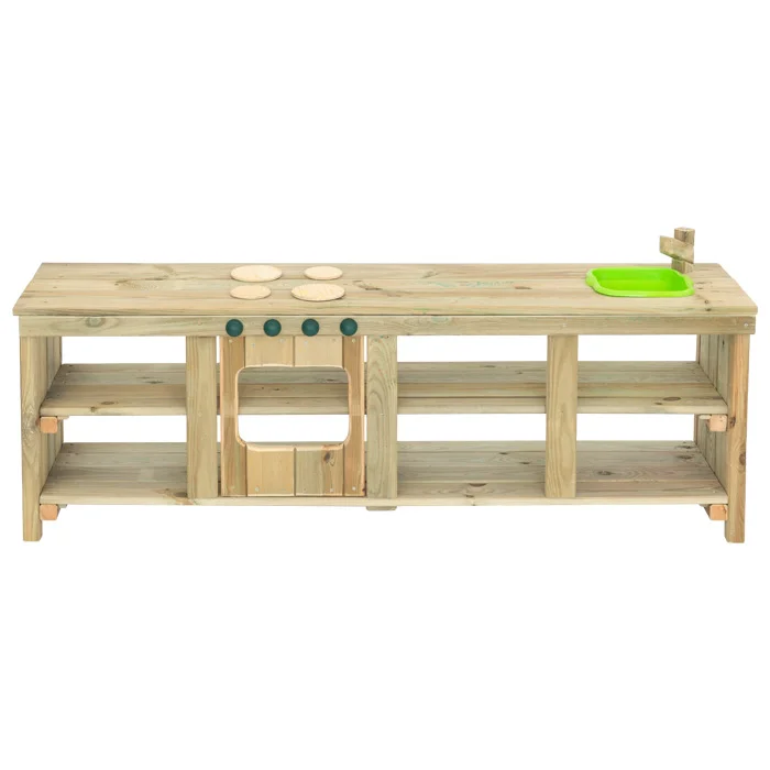 Große Outdoor Kinderküche