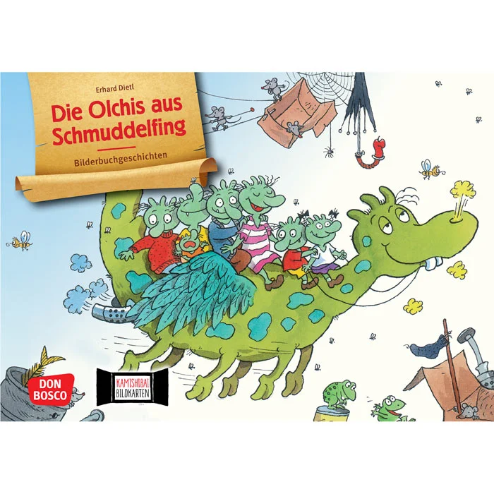 Kamishibai-Bildkarten, Die Olchis aus Schmuddelfing.