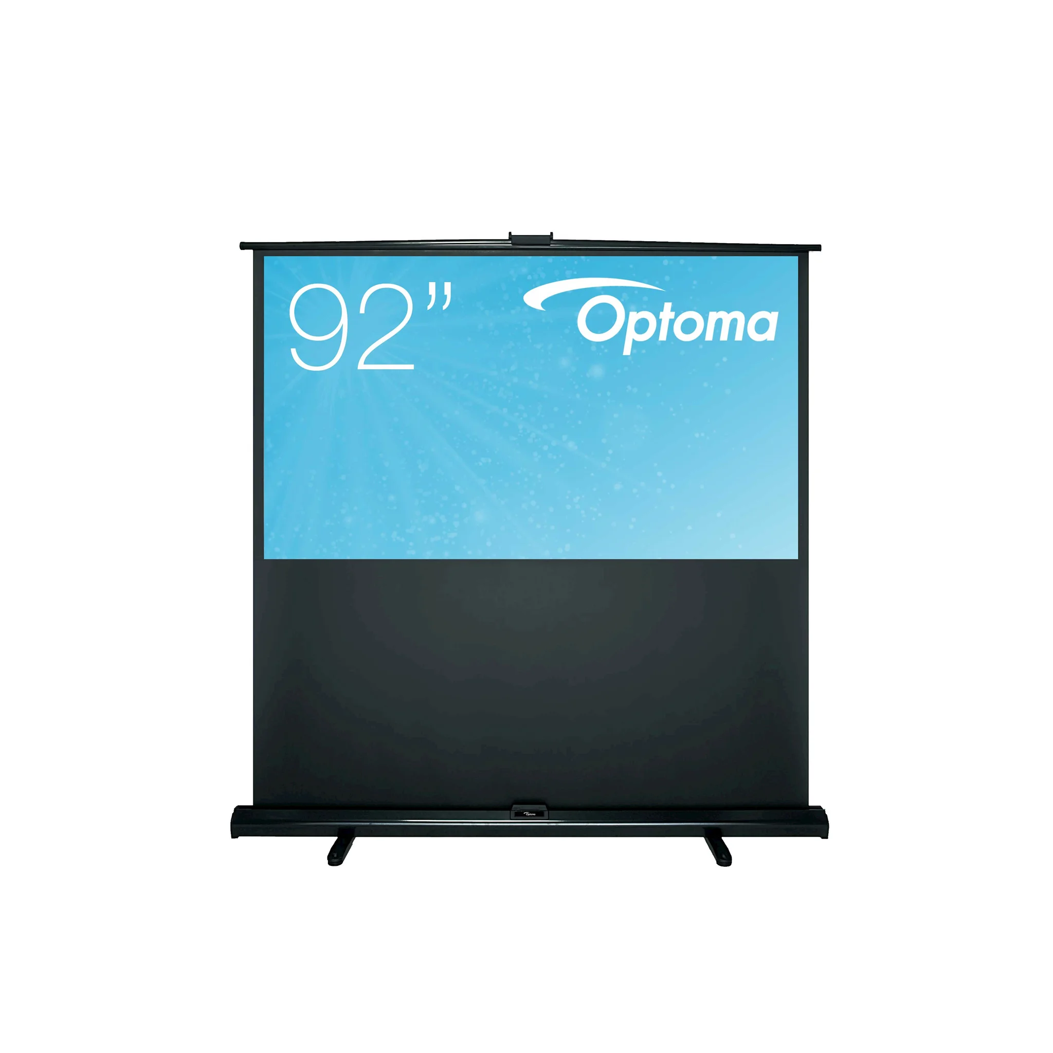 Projektor, 72-92 Zoll, Projektorleinwand, Blue Screen, Optoma