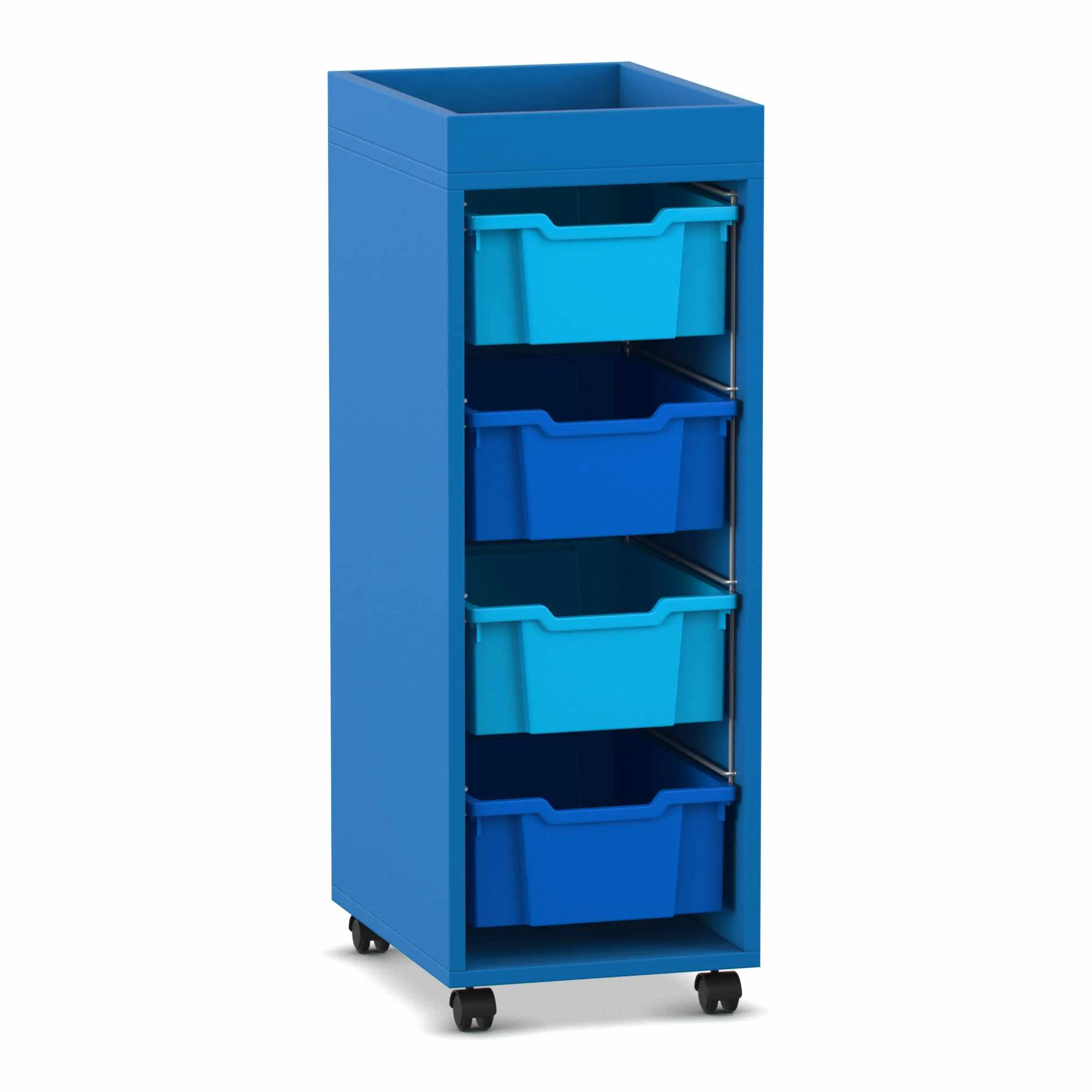 Kleine Kunststoffschubladen, Rollschrank, Schubladeneinsatz, Aufbewahrungskasten, Büroschrank