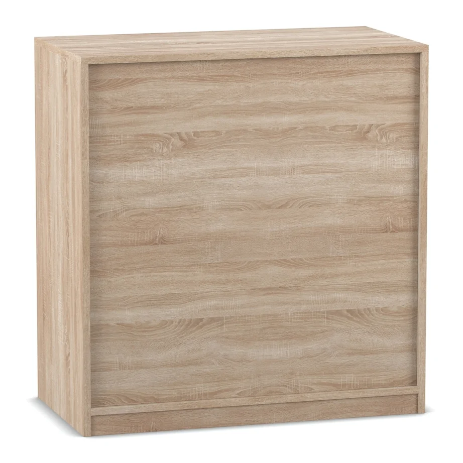 Wohnschrank, Holzoptik, Beige, Kompakt, Schrankprofil