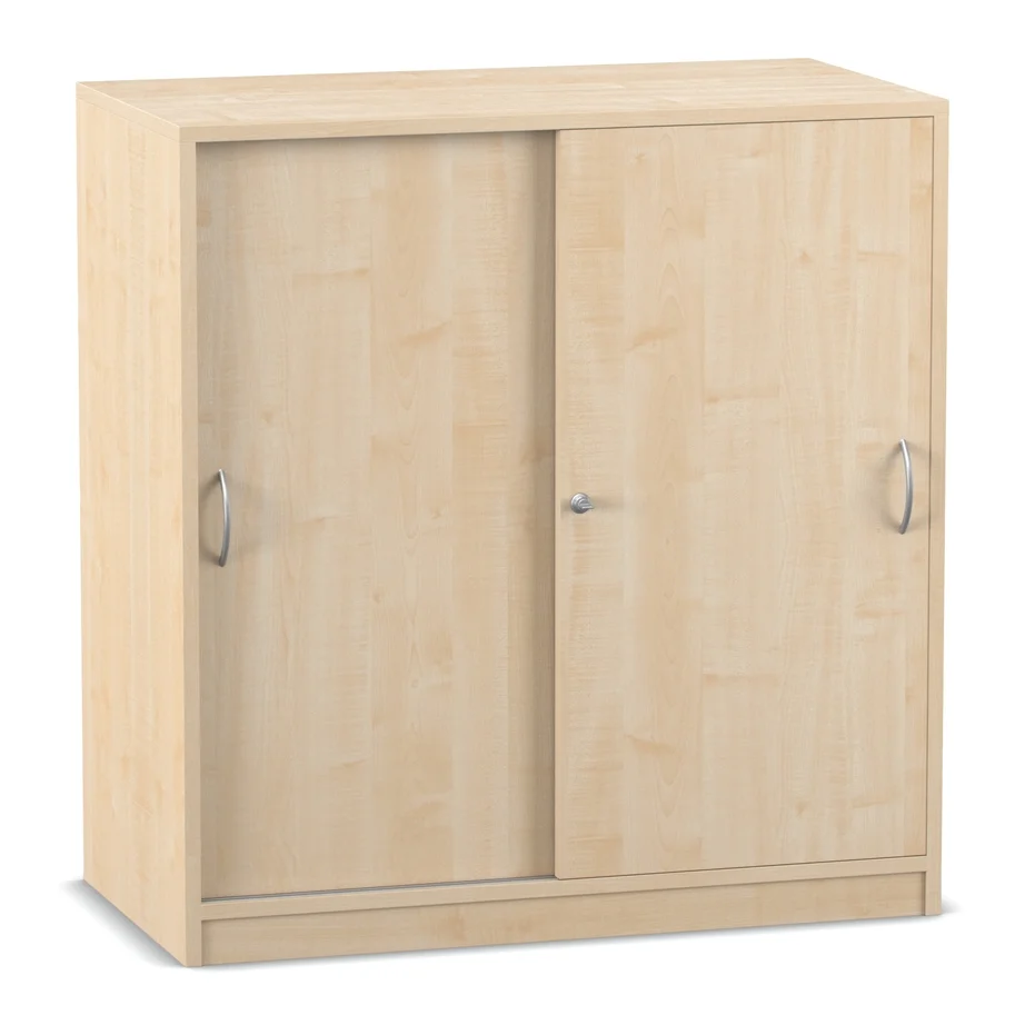 Kleiderschrank, Schrank, Holzoptik, Schiebetüre, Regal