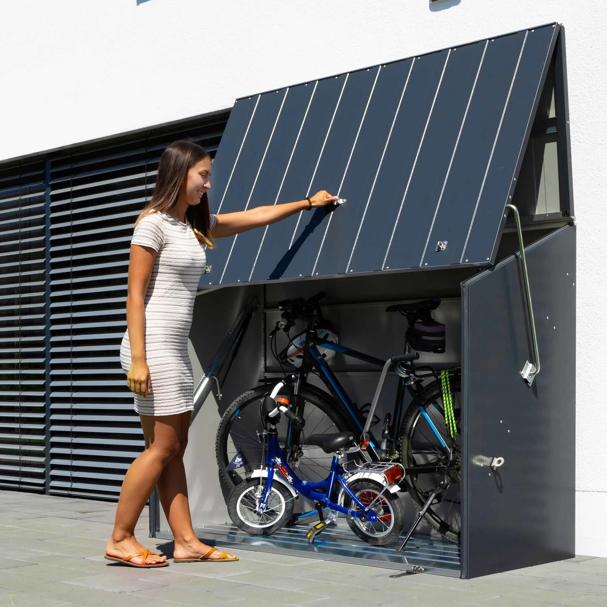 Fahrradraum, Fahrrad, Kinderfahrrad?, Fahrradhalter, Bikes Lagerbox