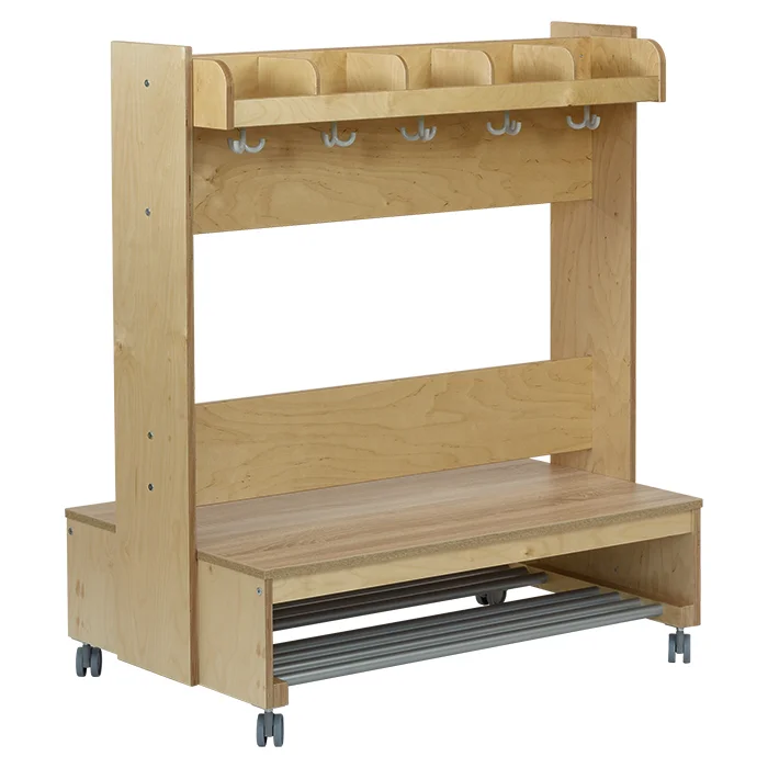 holzworkbench, werkbank, mitrollen, aufbewahrung, hakenleiste