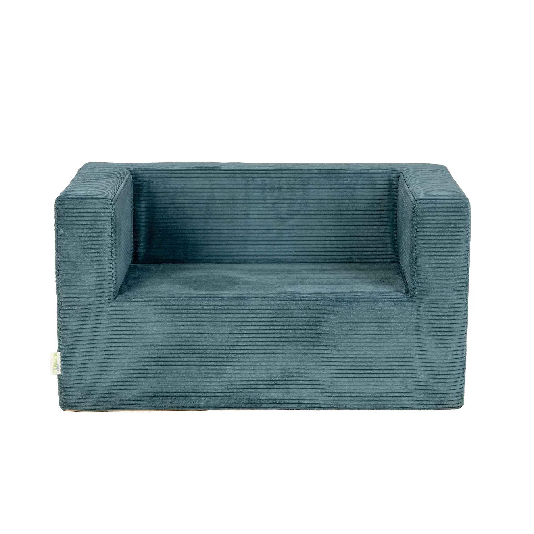 2-Sitzer-Kiga-Sofa mit Cordbezug, Cord Dünenbeige 8622