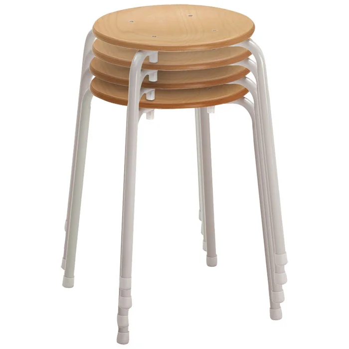 Hocker,  stapelbar, wooden, klappbar, Bein verstellbar