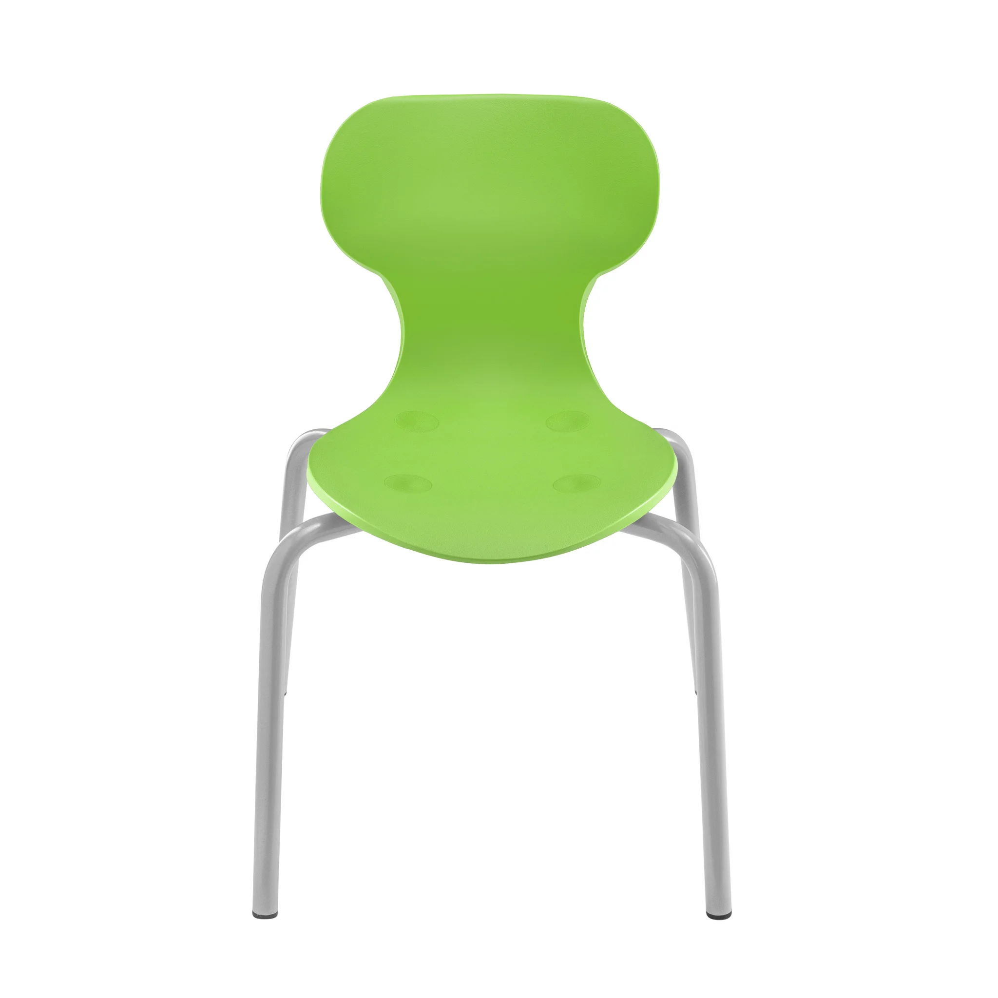 Sitzstuhl, Kinderstuhl, Grün, Kunststoff, Stapelstuhl
