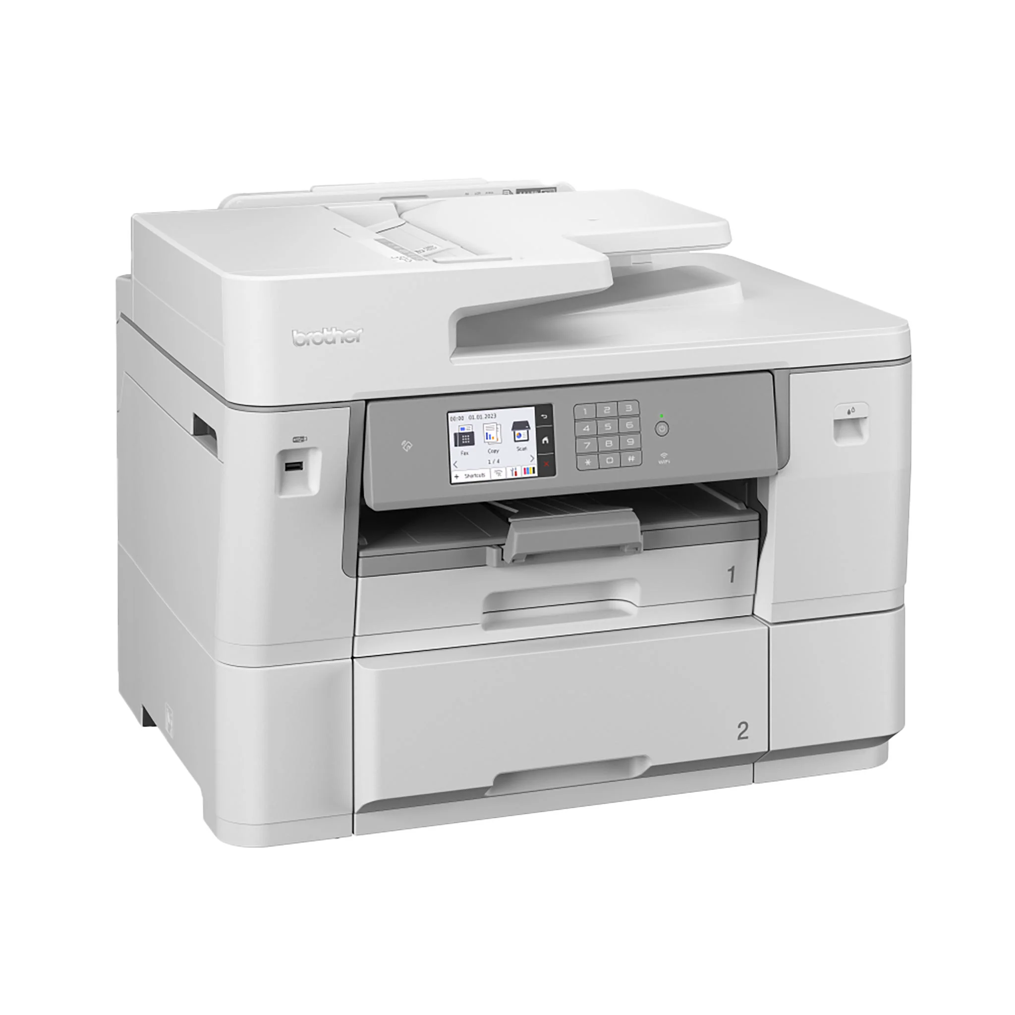 Multifunction Printer, Farbkopierer? (Weiß), Scanner, Fax, Duplex Druck