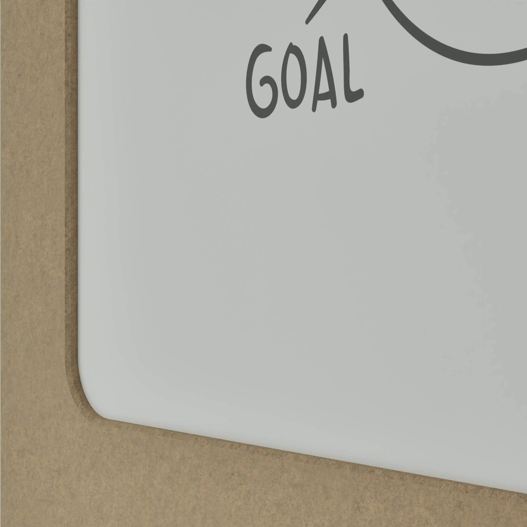 whiteboard, ziel, tafel, fläche, rahmen