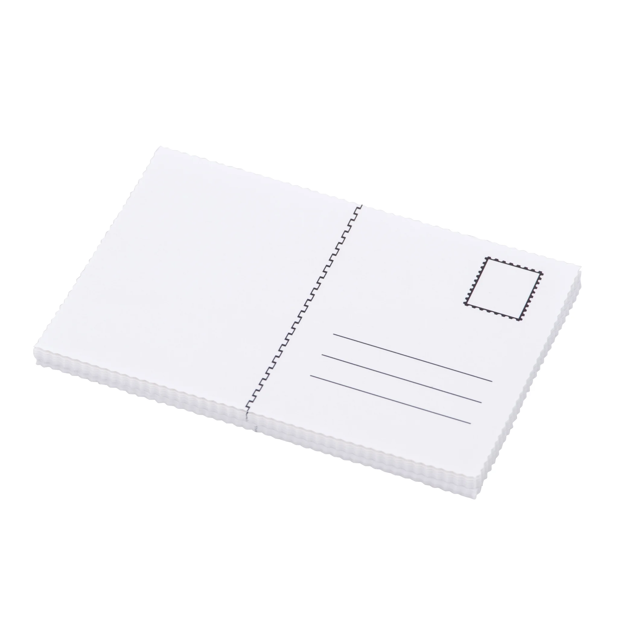 Postkarte, Karte, Notizkarte, Briefpapier, Rückseite leer