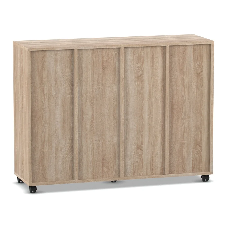 Sideboard, Schrank, Holz, Aufbewahrung, Räder